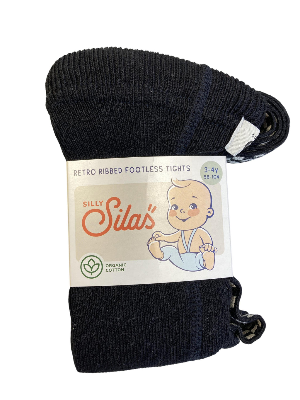 Strumpfhosen Socken & Strumpfhosen Kleidung Retro - Rippstrumpfhose ohne Fußteil Silly Silas Front Image Last Season