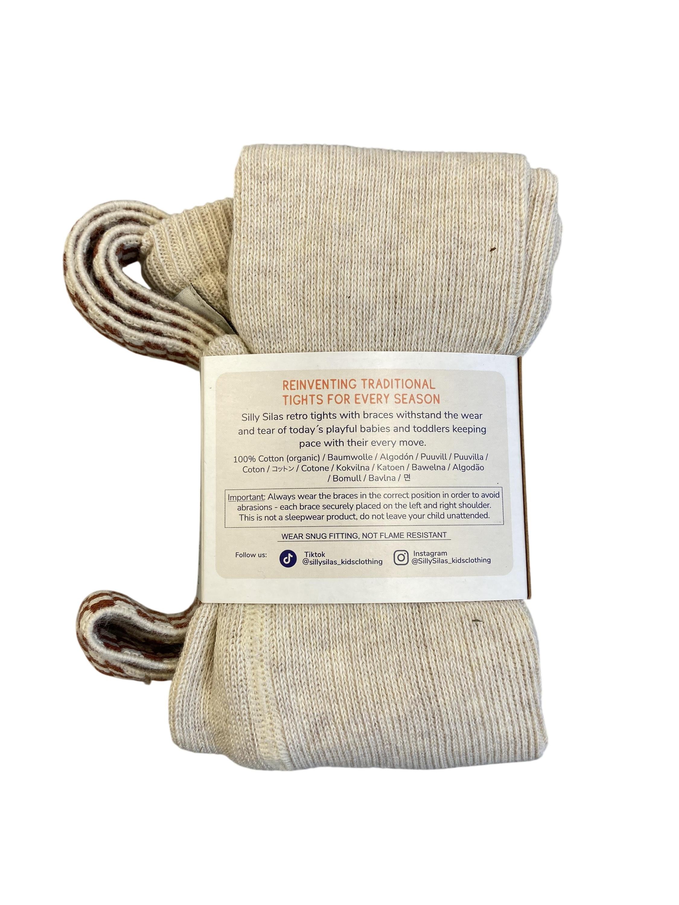 Strumpfhosen Socken & Strumpfhosen Kleidung Retro - Rippstrumpfhose ohne Fußteil Silly Silas Rear Image Last Season