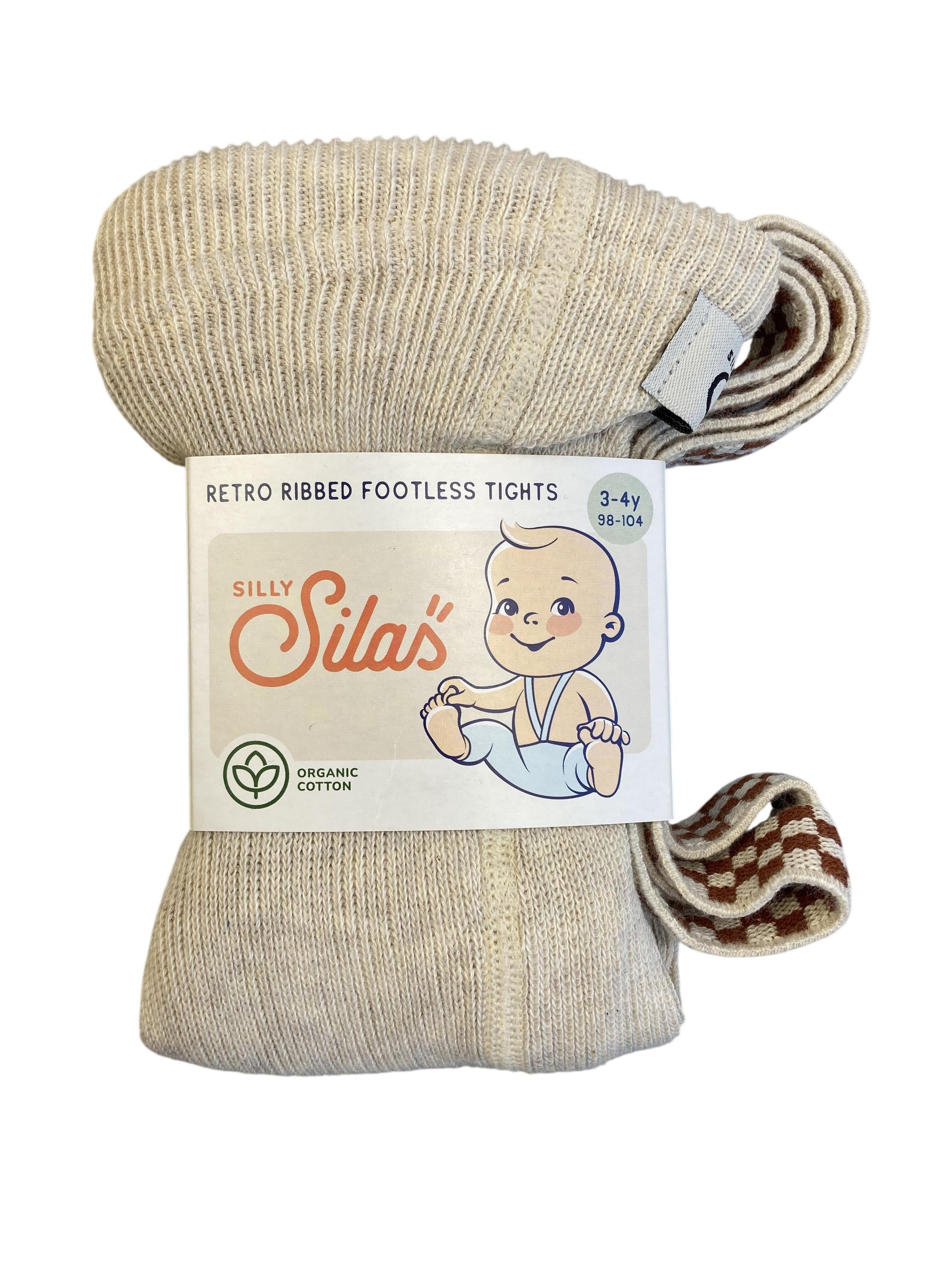 Strumpfhosen Socken & Strumpfhosen Kleidung Retro - Rippstrumpfhose ohne Fußteil Silly Silas Front Image Last Season