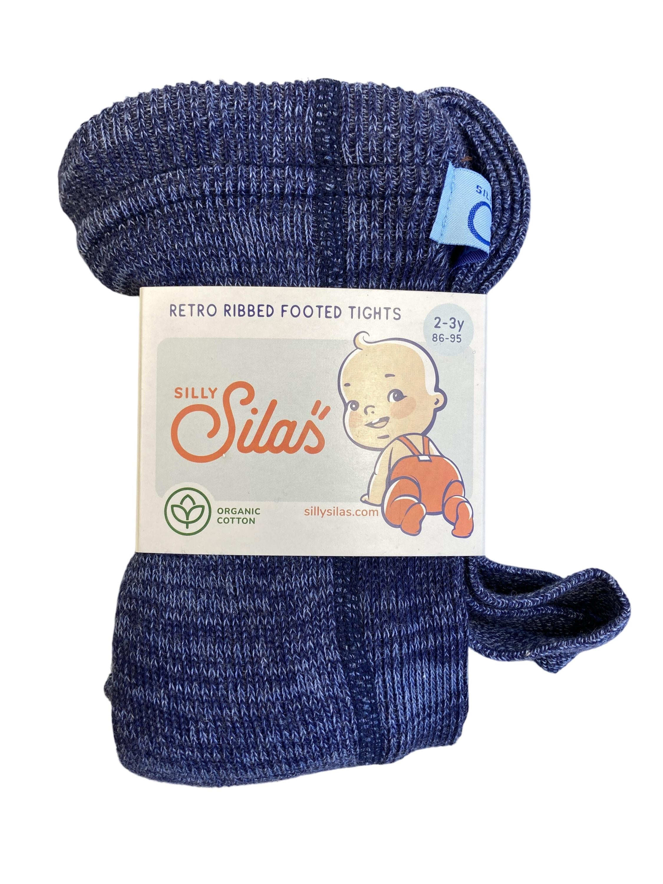 Strumpfhosen Socken & Strumpfhosen Kleidung Retro - Strumpfhose mit Rippenmuster und Fußteil Silly Silas Front Image Last Season