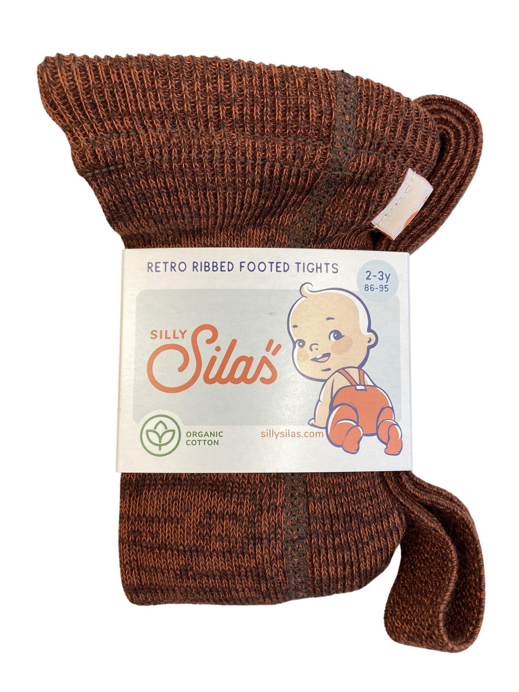 Strumpfhosen Socken & Strumpfhosen Kleidung Retro - Strumpfhose mit Rippenmuster und Fußteil Silly Silas Front Image Last Season