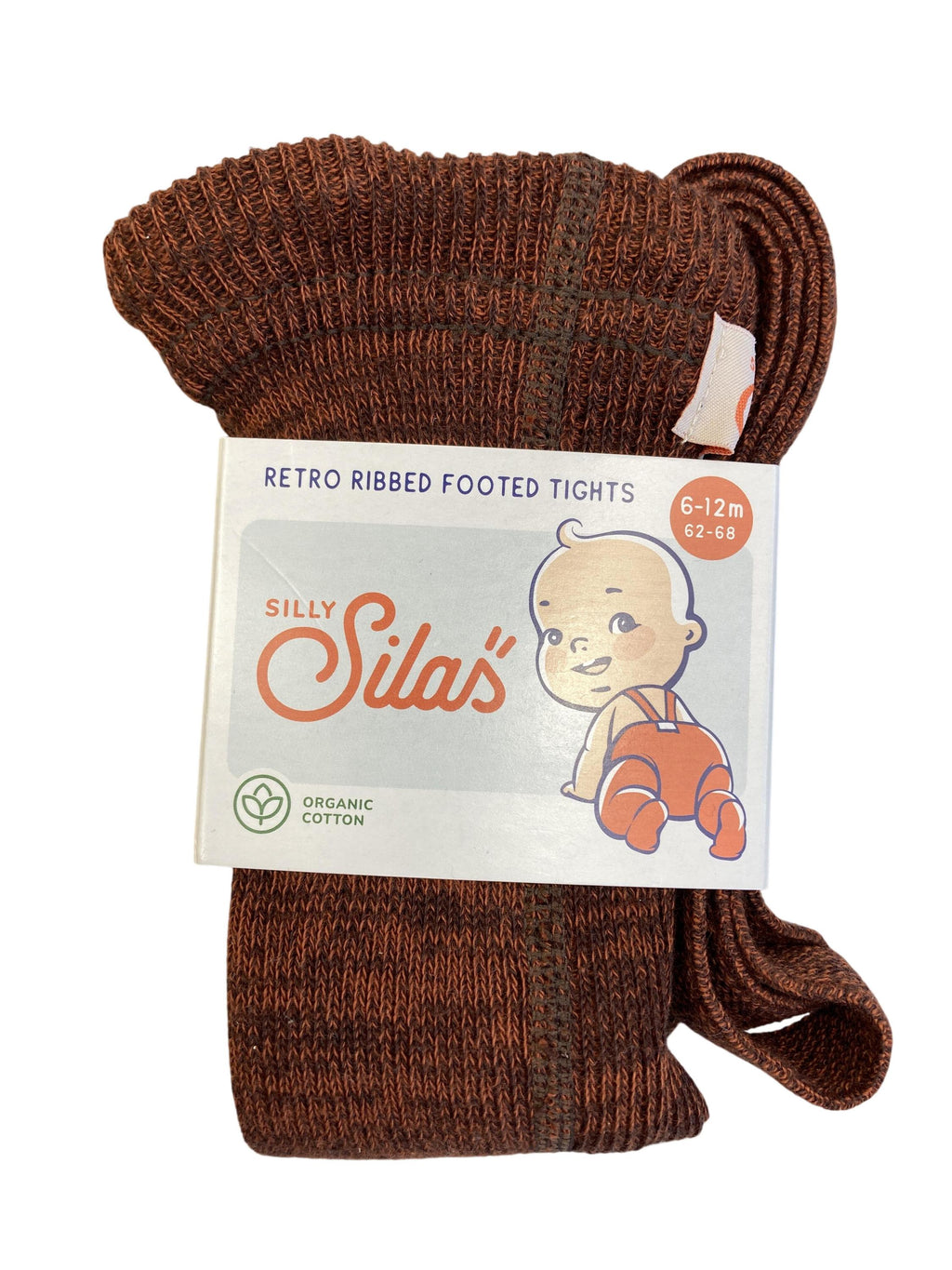 Strumpfhosen Socken & Strumpfhosen Kleidung Retro - Strumpfhose mit Rippenmuster und Fußteil Silly Silas Front Image Last Season