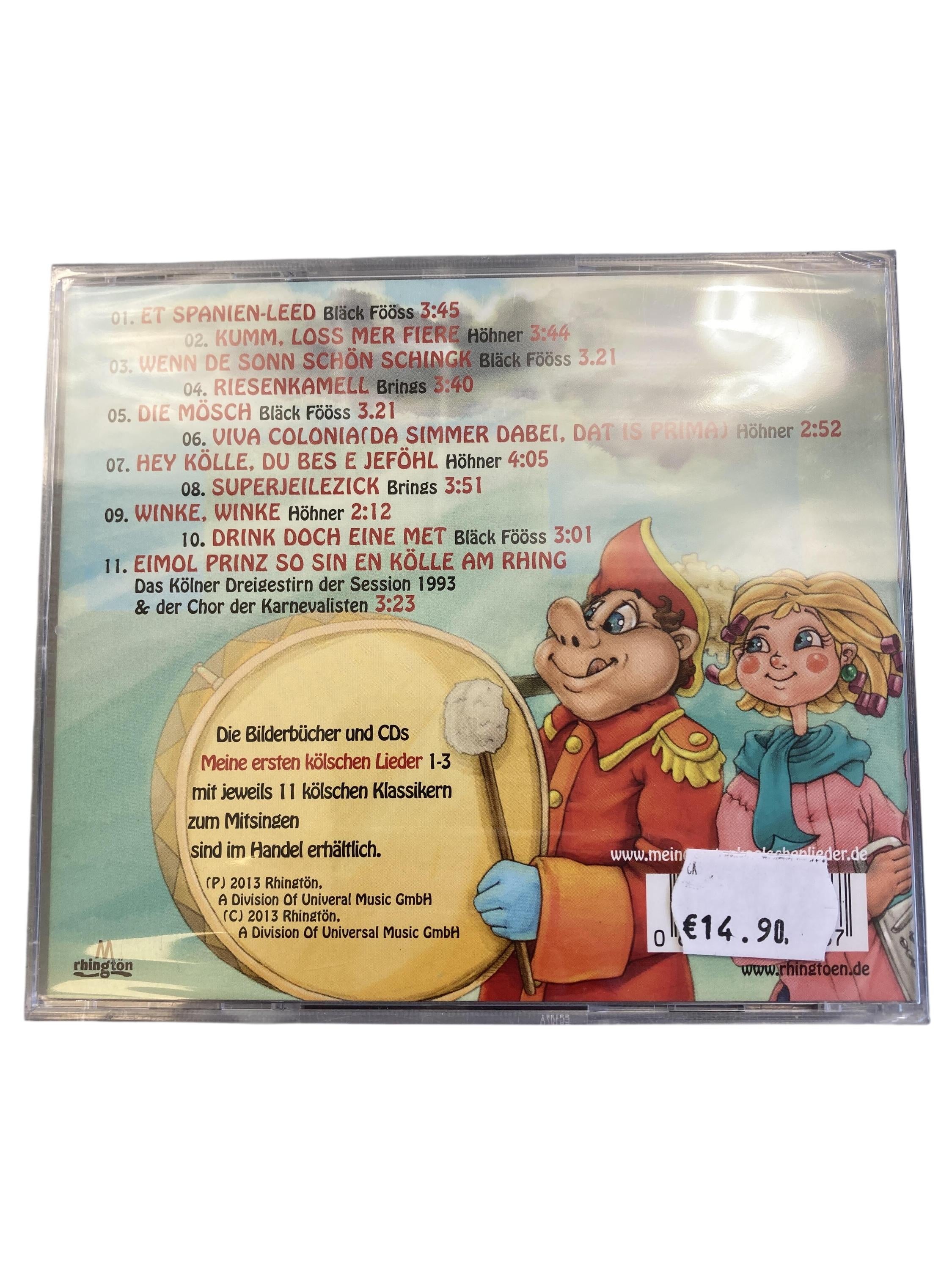 CDs Musik Spielen & Lernen Meine ersten kölschen Lieder 3 Rhingtoen Rear Image Last Season