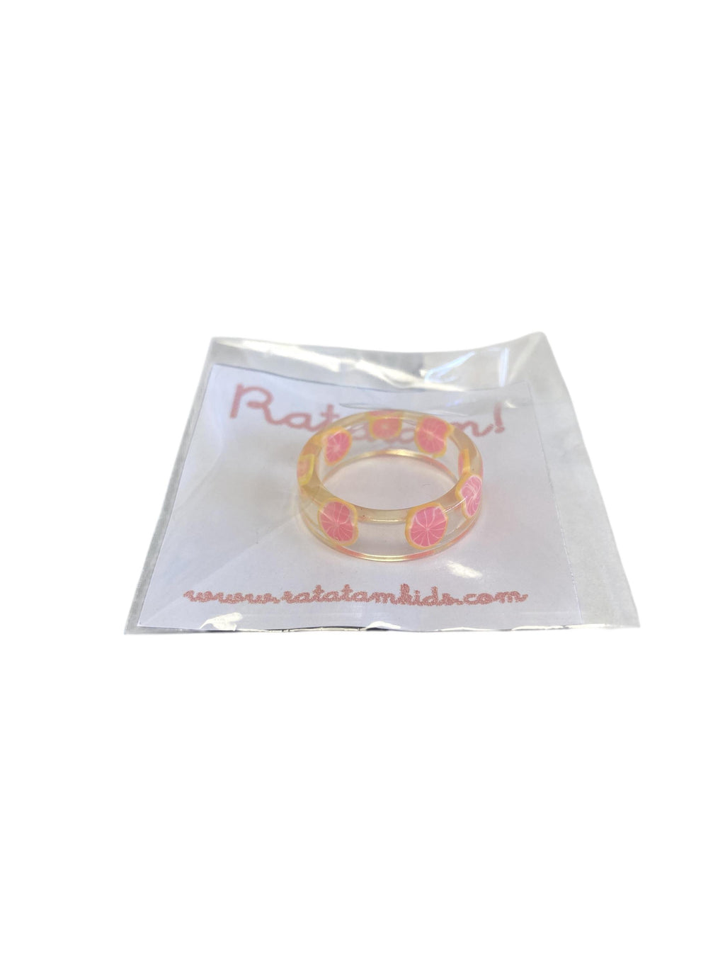 Ringe Schmuck Accessoires Der Ring - Grapefruit Ratatam Rear Image Last Season