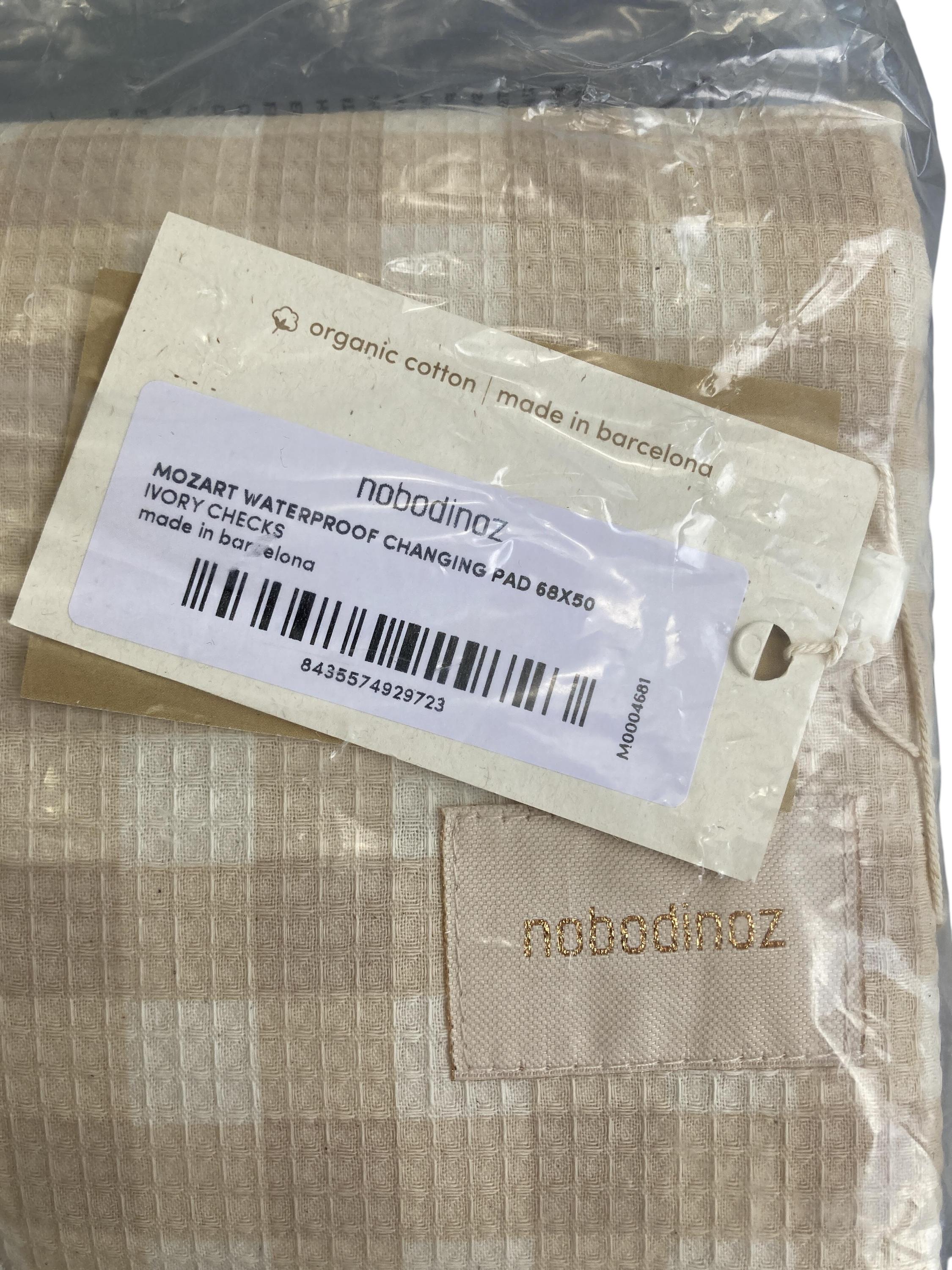 Wickelunterlagen Wickelzubehör Pflege Mozart Waterproof Changing Pad Nobodinoz Label Image Last Season