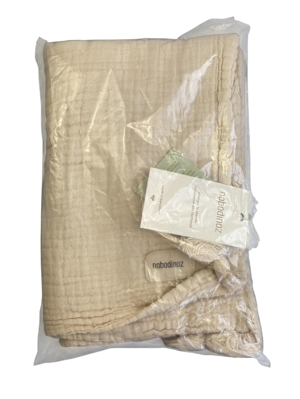 Decken Heimtextilien Wohnen & Kinderzimmer Wabi Sabi Double Muslin Blanket Nobodinoz Front Image Last Season