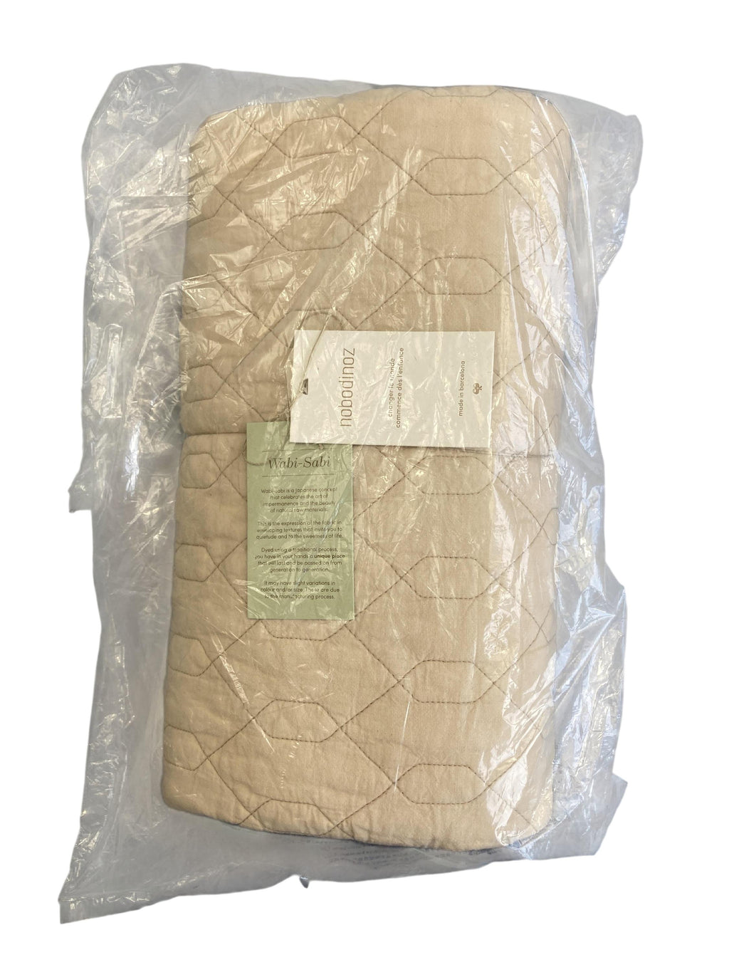 Decken Heimtextilien Wohnen & Kinderzimmer Wabi Sabi Quilted Blanket Nobodinoz Front Image Last Season