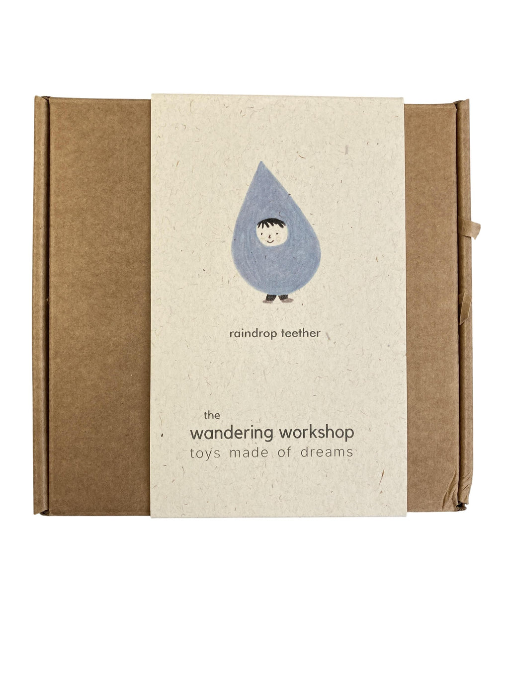 Beißringe & Beißer Babyspielzeuge Spielen & Lernen Raindrop Teether The Wandering Workshop Front Image Last Season