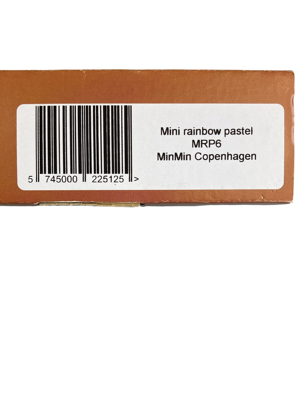 Stapeln und Sortieren Bauen & Konstruieren Spielen & Lernen Mini Rainbow Pastel MinMin Copenhagen Label Image Last Season