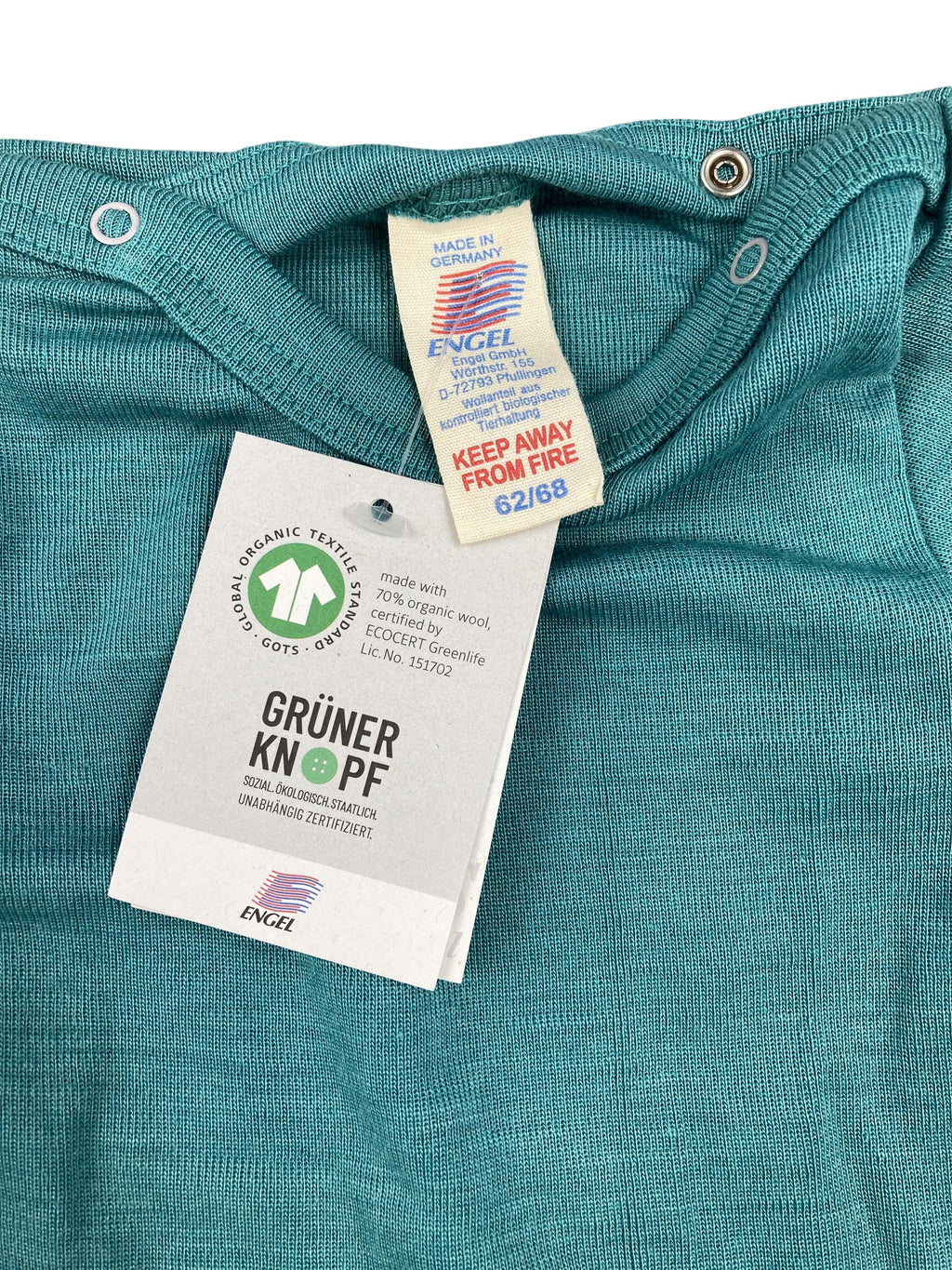 Kurzarm Body Unterwäsche & Bodies Kleidung Kurzarm Body Engel Label Image Last Season