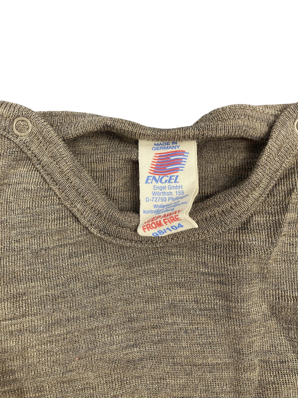 langarm Body Unterwäsche & Bodies Kleidung Langarm Body Engel Label Image Second Hand