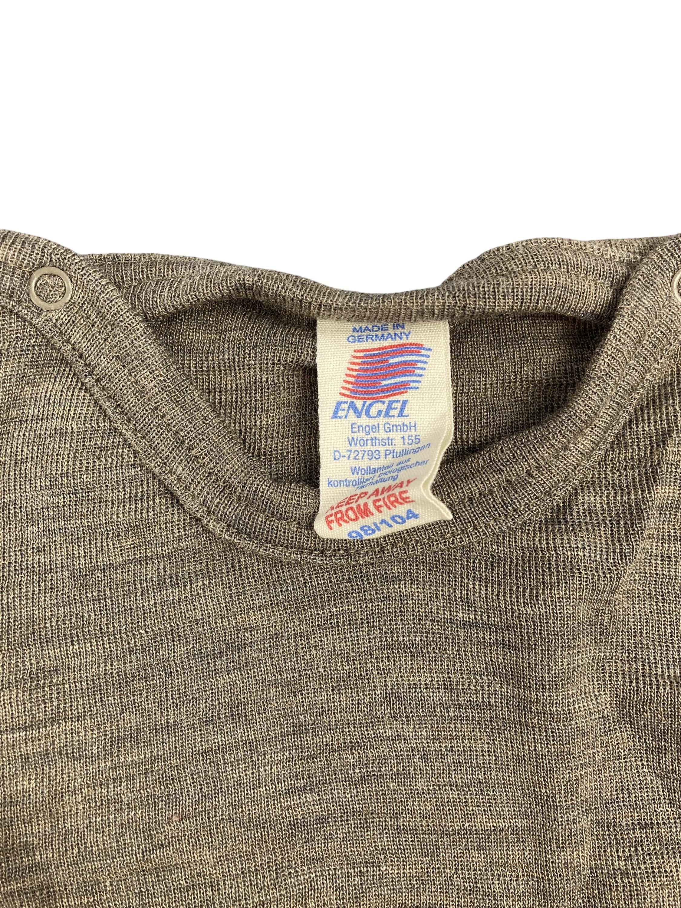 langarm Body Unterwäsche & Bodies Kleidung Langarm Body Engel Label Image Second Hand