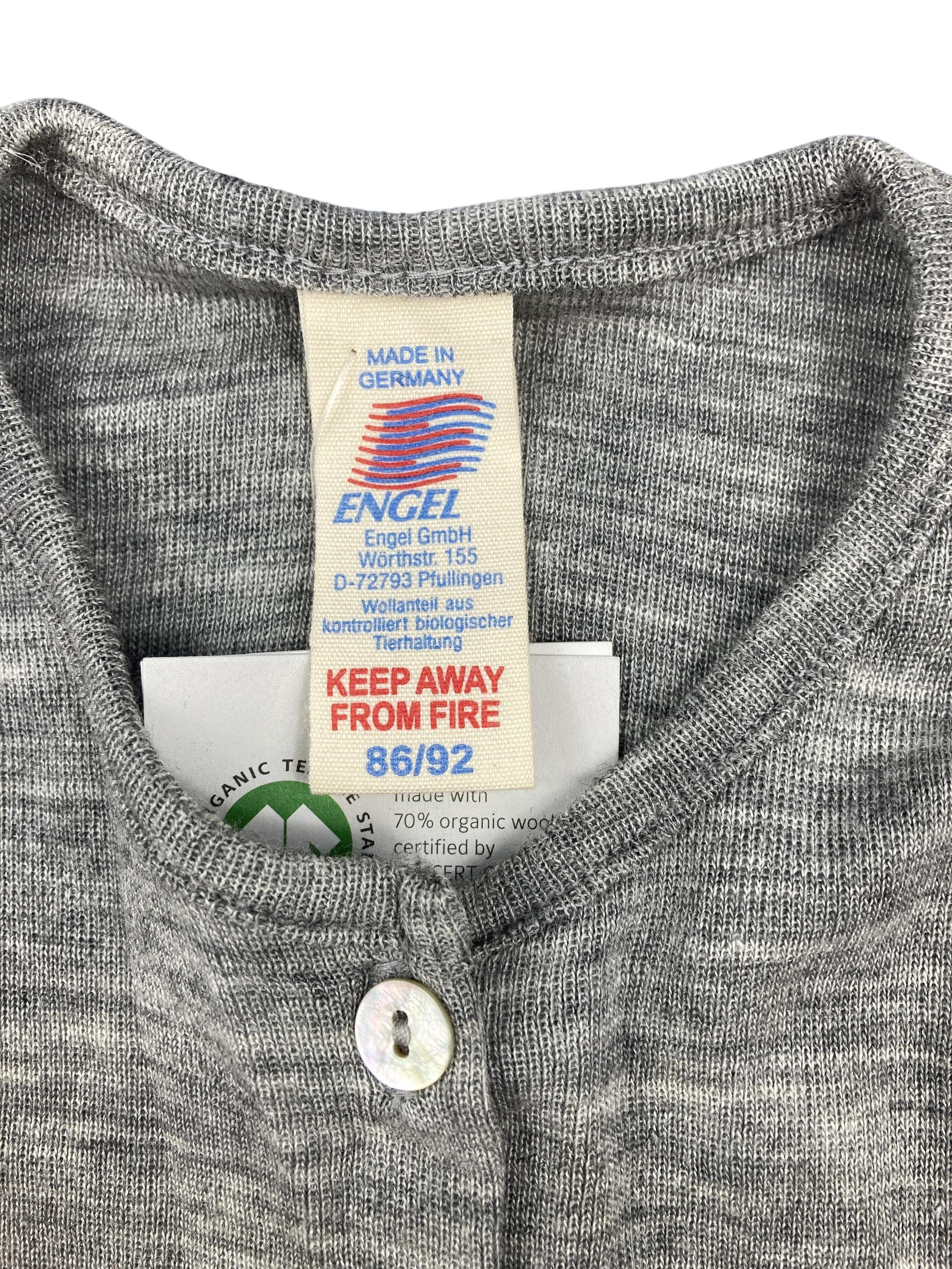 Sonstige Jacken Jacken & Westen Kleidung Baby Cardigan Engel Label Image Open Box