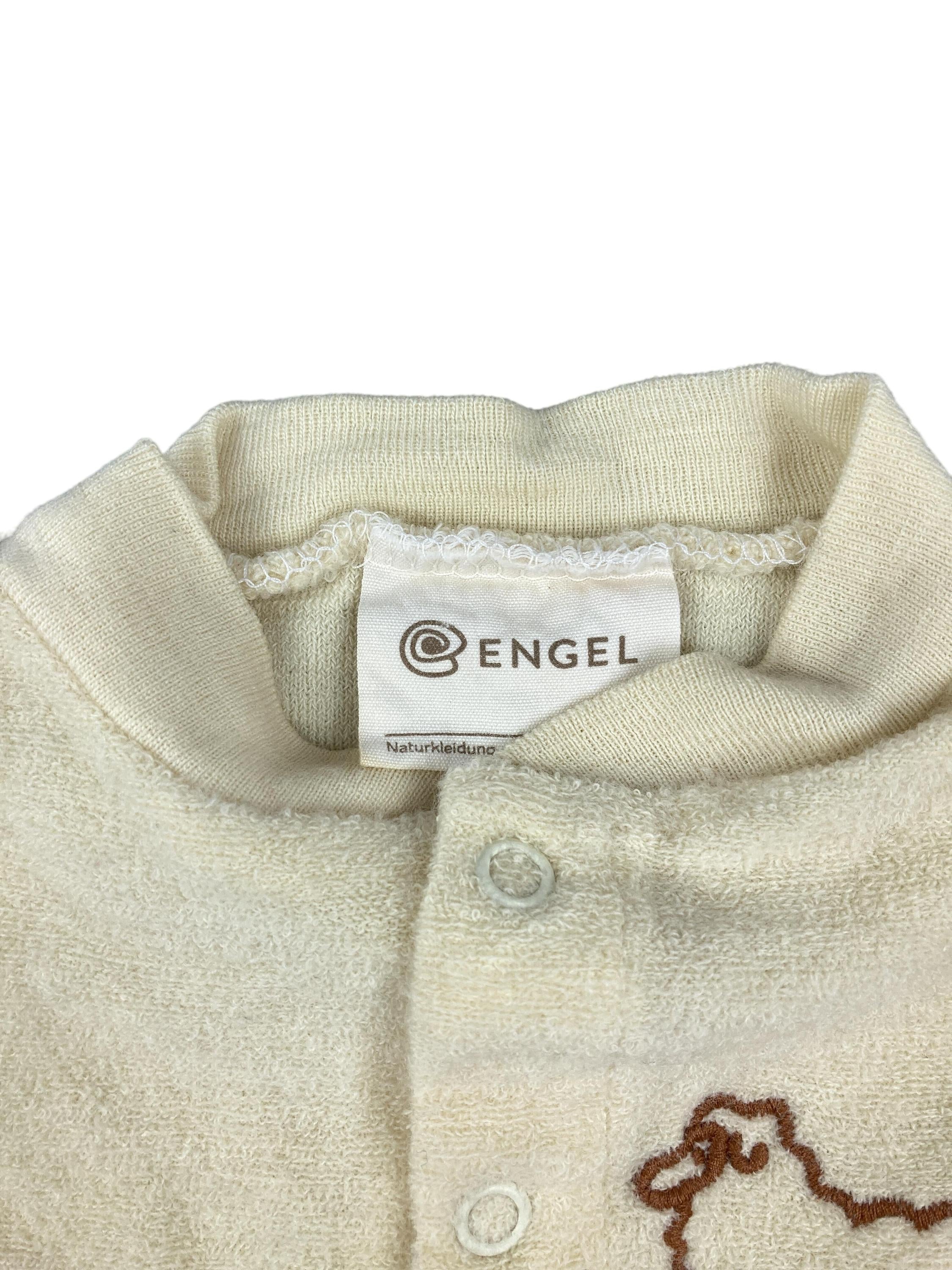 Strampler Strampler Kleidung Strampler mit Füßen Engel Label Image Open Box