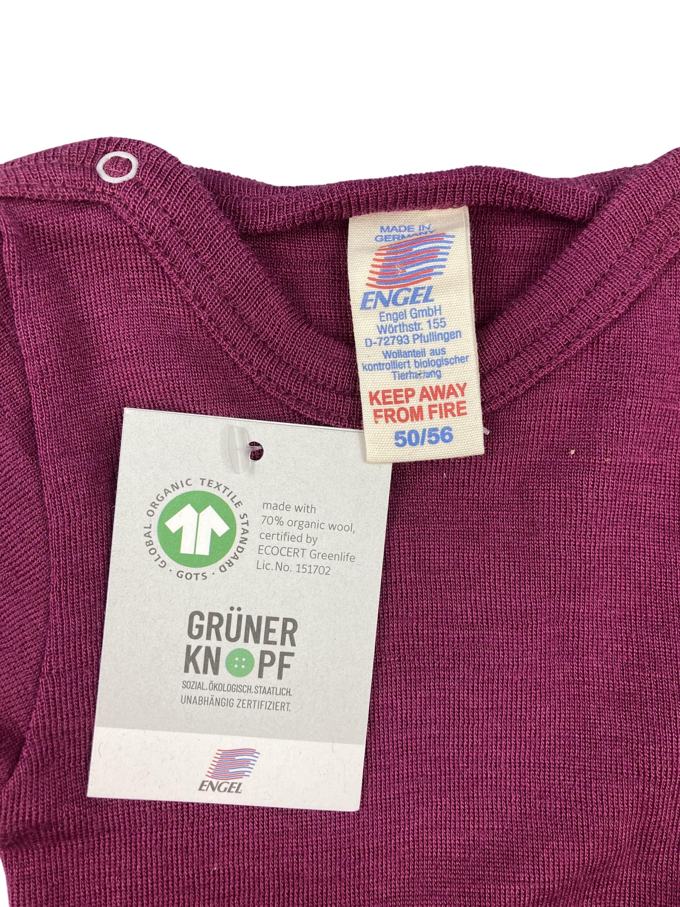 Kurzarm Body Unterwäsche & Bodies Kleidung Kurzarm Body Engel Label Image Open Box