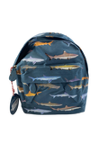 Schulranzen & -rucksäcke Rucksäcke & Taschen Accessoires Kindergarten Rucksack mit Haimuster Front Image Last Season