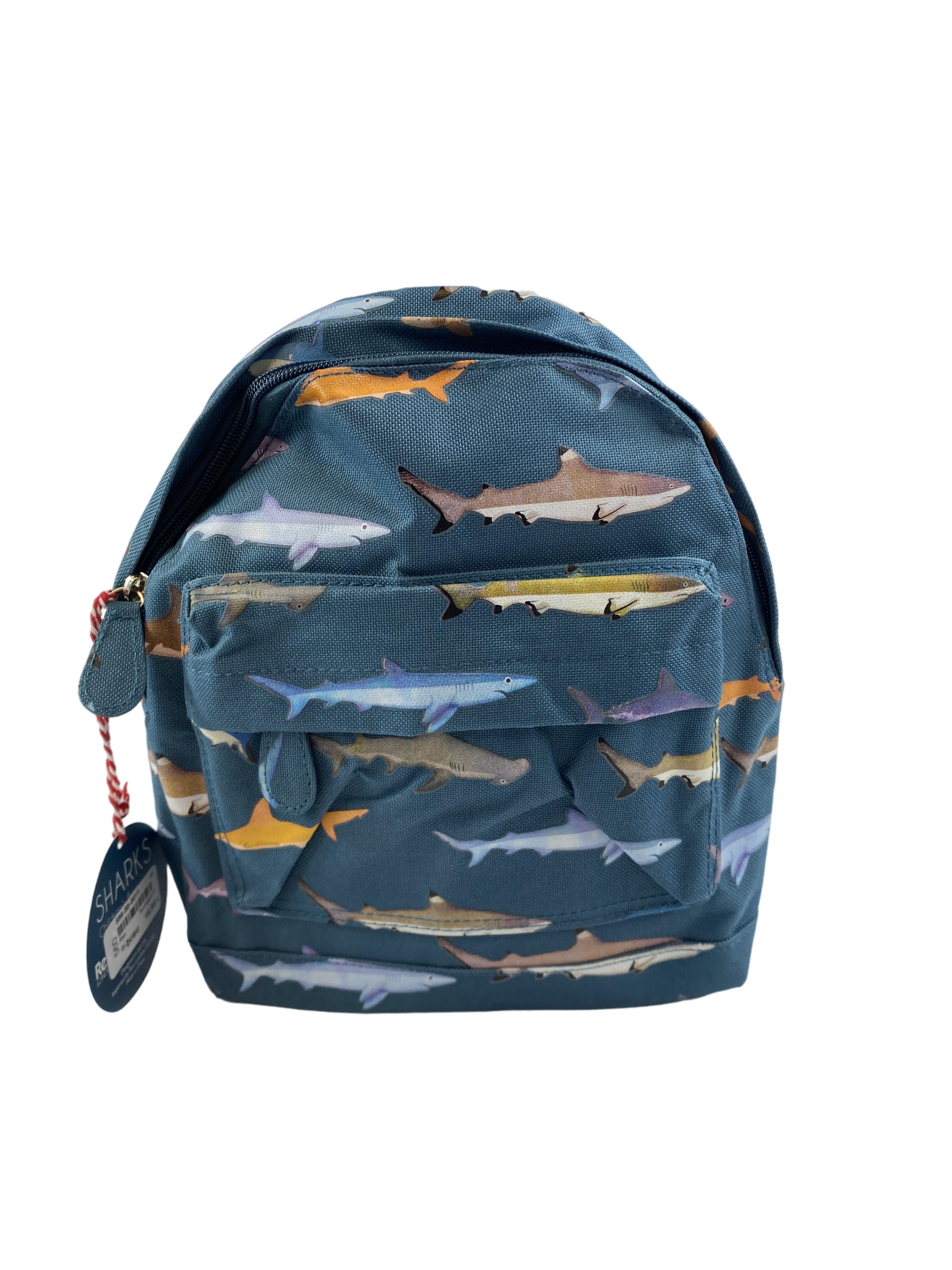 Schulranzen & -rucksäcke Rucksäcke & Taschen Accessoires Kindergarten Rucksack mit Haimuster Front Image Last Season