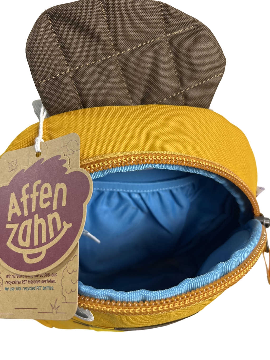 Schulranzen & -rucksäcke Rucksäcke & Taschen Accessoires Affenzahn Kleiner Freund Ben Biber Einheitgröße Label Image Last Season