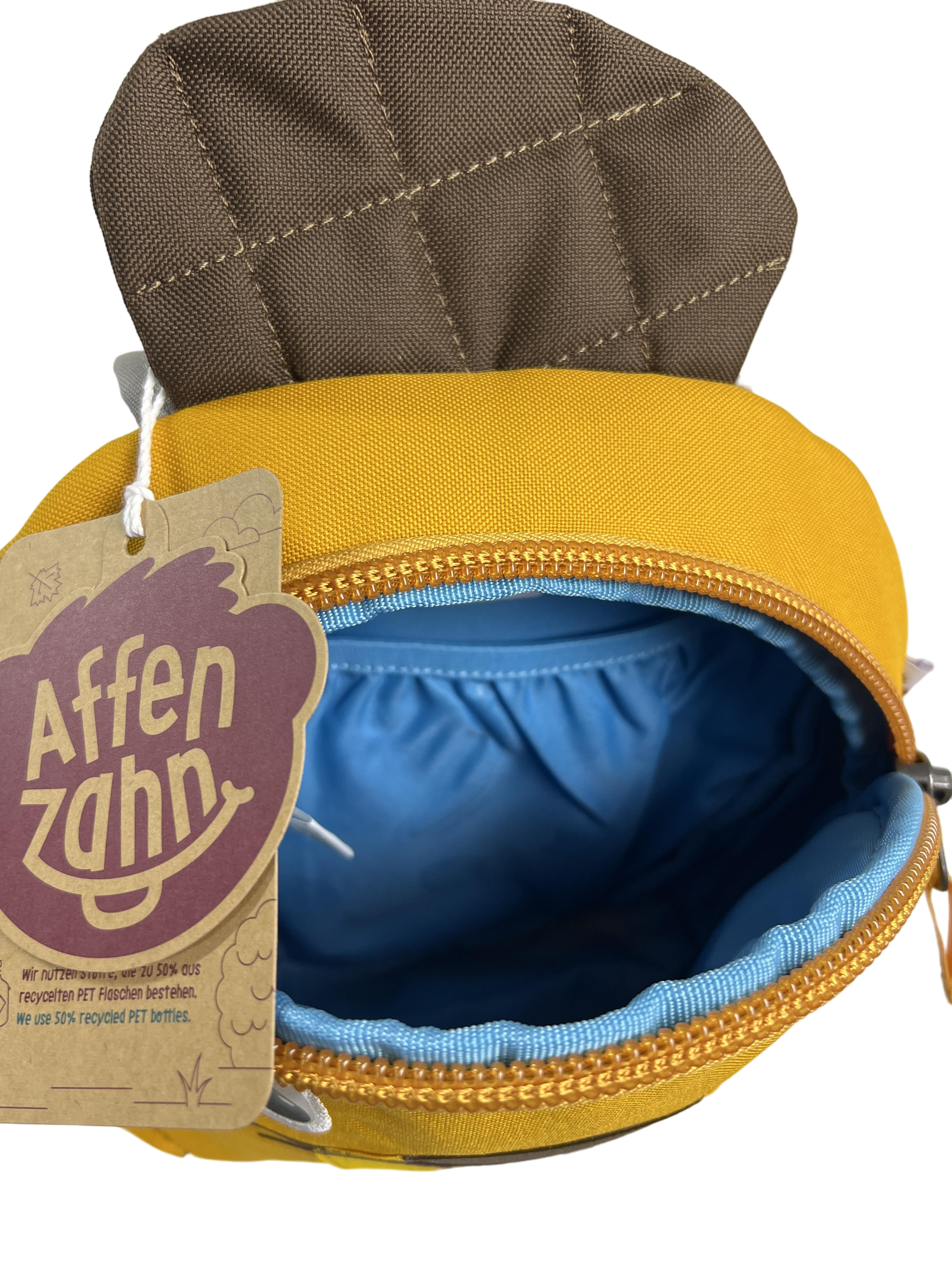 Schulranzen & -rucksäcke Rucksäcke & Taschen Accessoires Affenzahn Kleiner Freund Ben Biber Einheitgröße Label Image Last Season