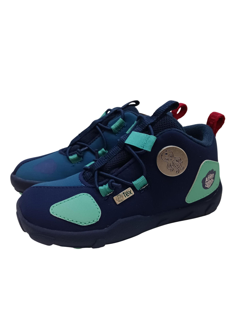 Schuhe Low Boot Vegan Trail Octopus Affenzahn  Front Image Open Box
