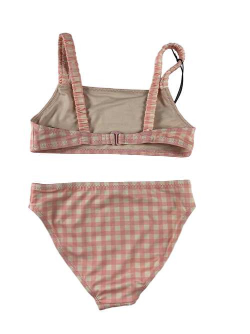 Bikinis & Zweiteiler Badebekleidung Kleidung Bikini Pink Karo SCOTCH&SODA Rear Image Last Season