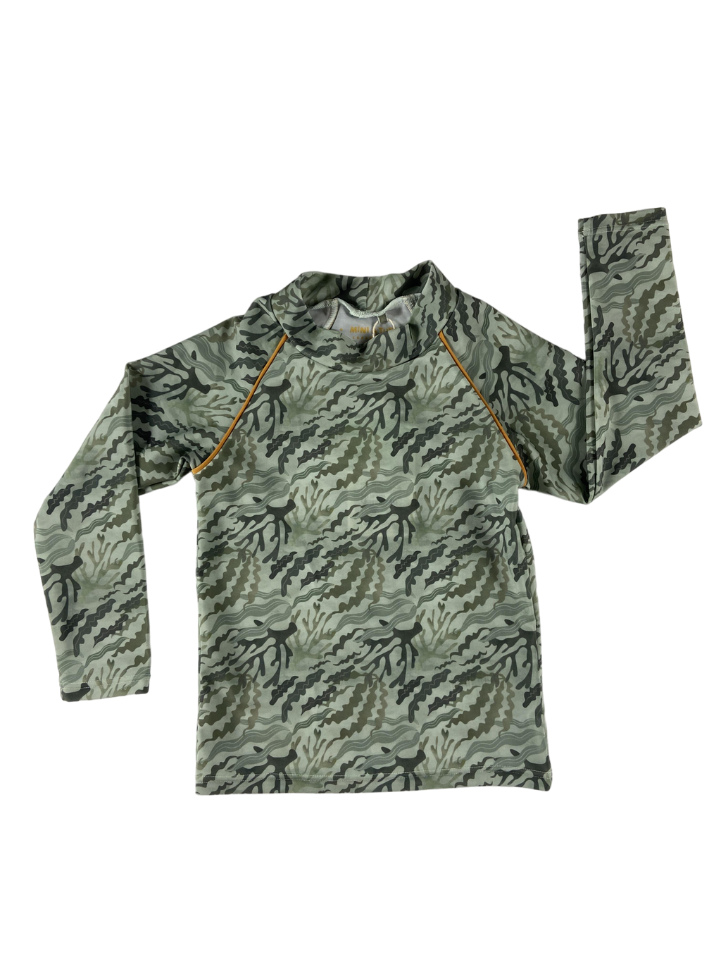 Badebekleidung Kleidung Sea Weed Camo Printed UV Top Front Image Last Season