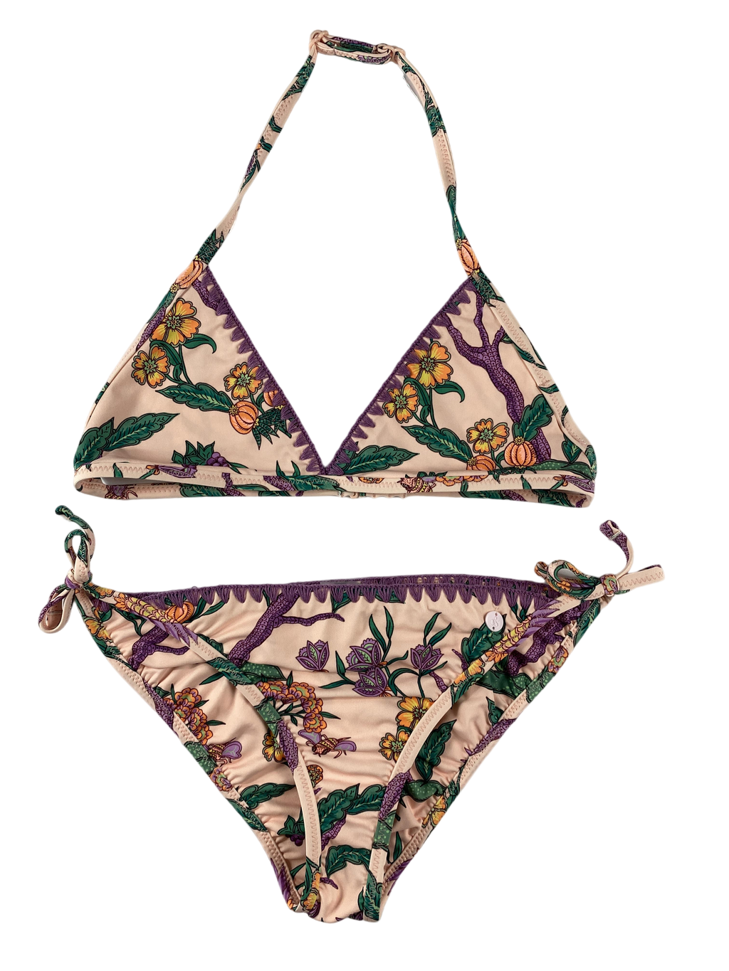 Bikinis & Zweiteiler Badebekleidung Kleidung Flower Garden Bikini Front Image Last Season