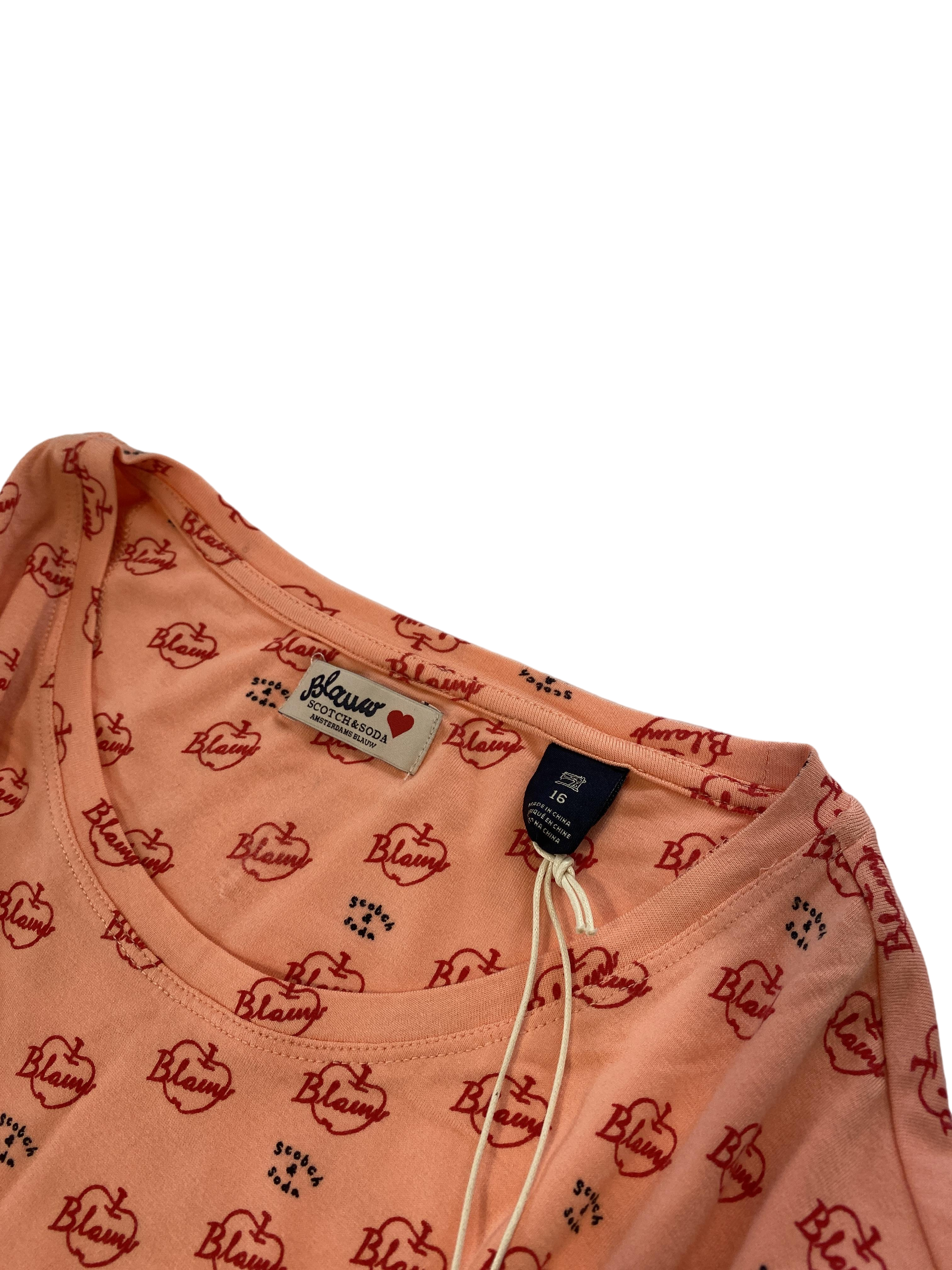 T-Shirts T-Shirts & Tops Kleidung T-shirt orange Label Image Last Season