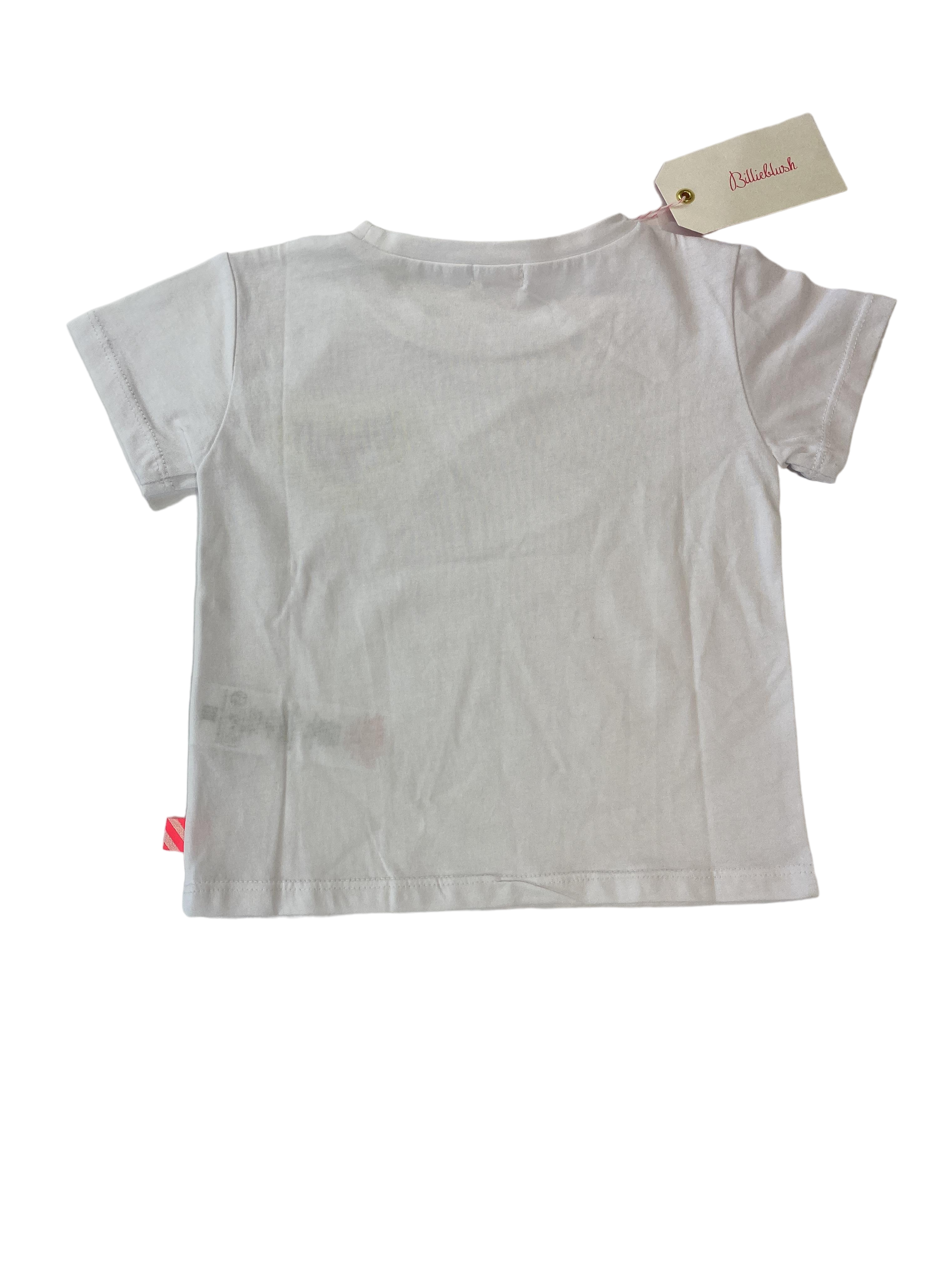 T-Shirts T-Shirts & Tops Kleidung T-shirt weis Rear Image Last Season