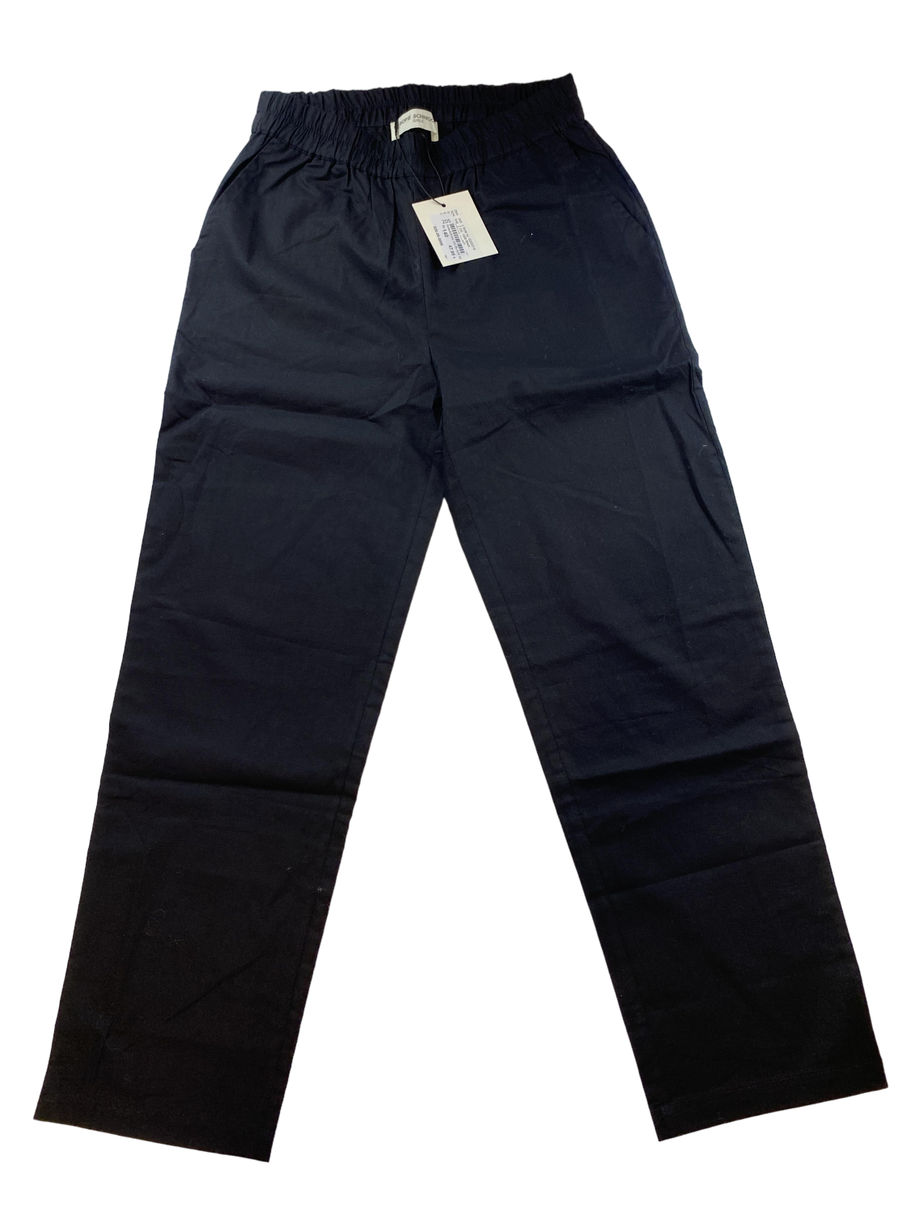 Stoffhosen Hosen & Jeans Kleidung Schwarze Hose Front Image Last Season