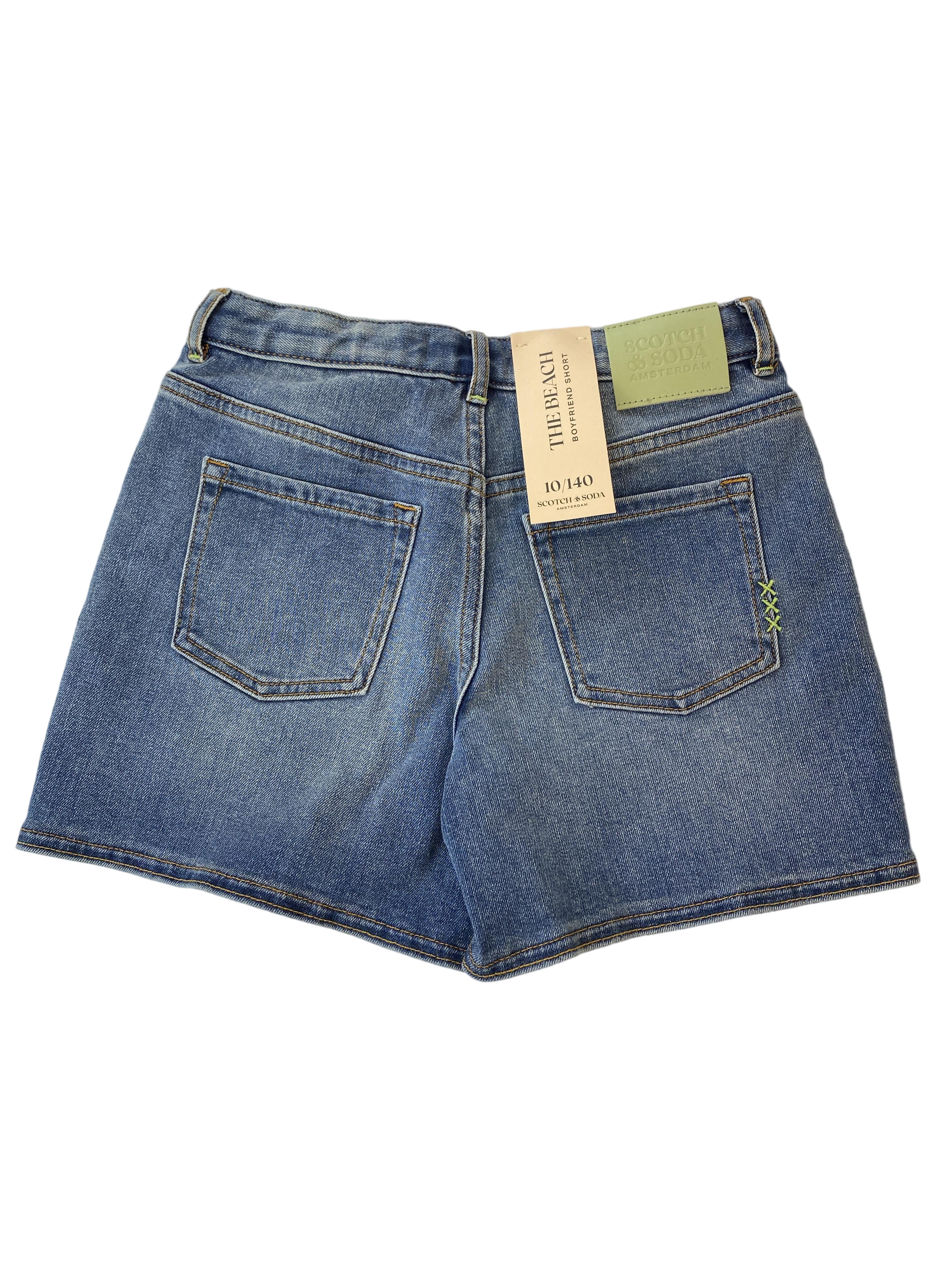 Shorts & kurze Hosen Shorts & kurze Hosen Kleidung Kurze Jeans blau Rear Image Last Season