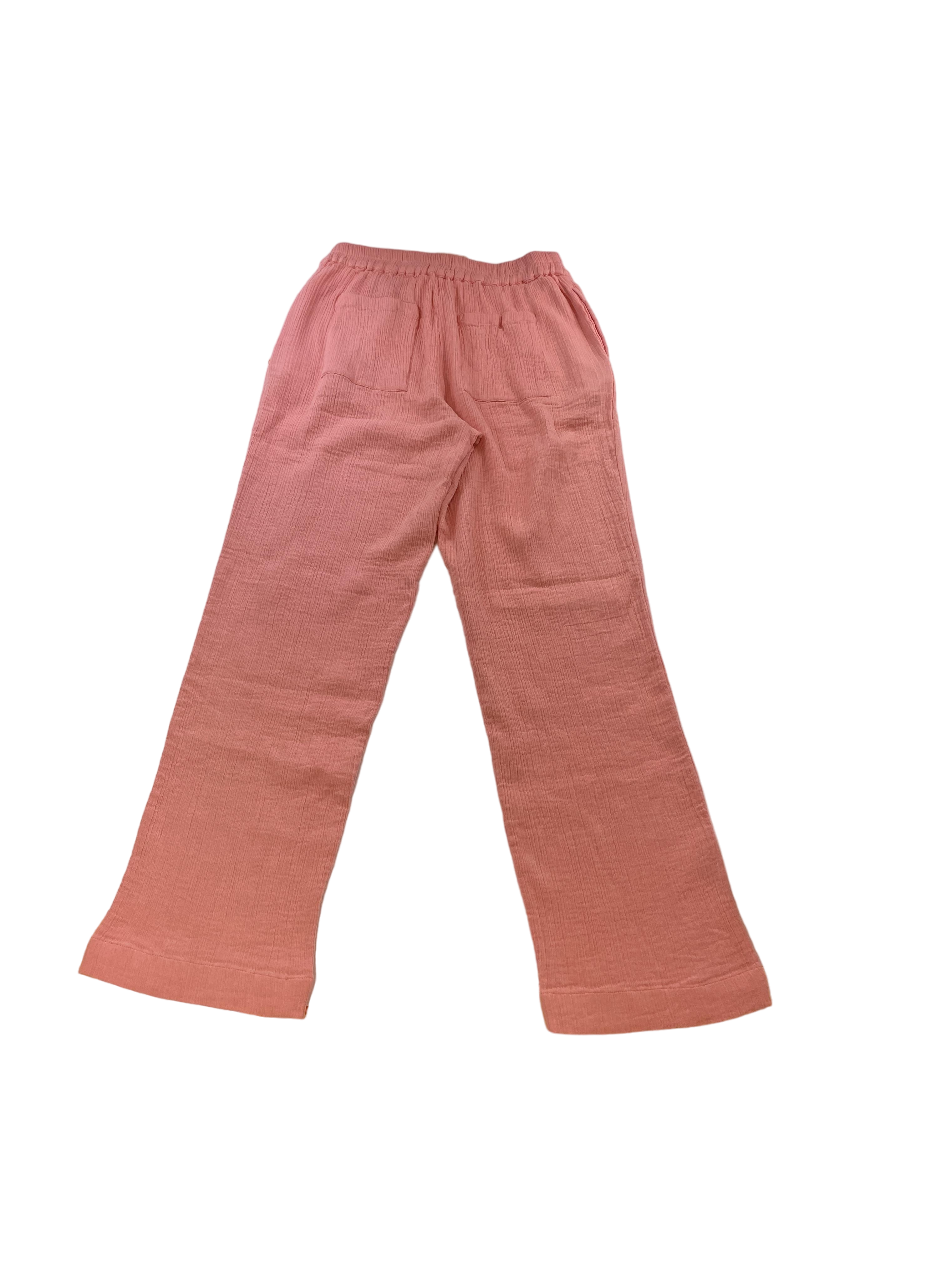 Stoffhosen Hosen & Jeans Kleidung Rosa Hose Rear Image Last Season