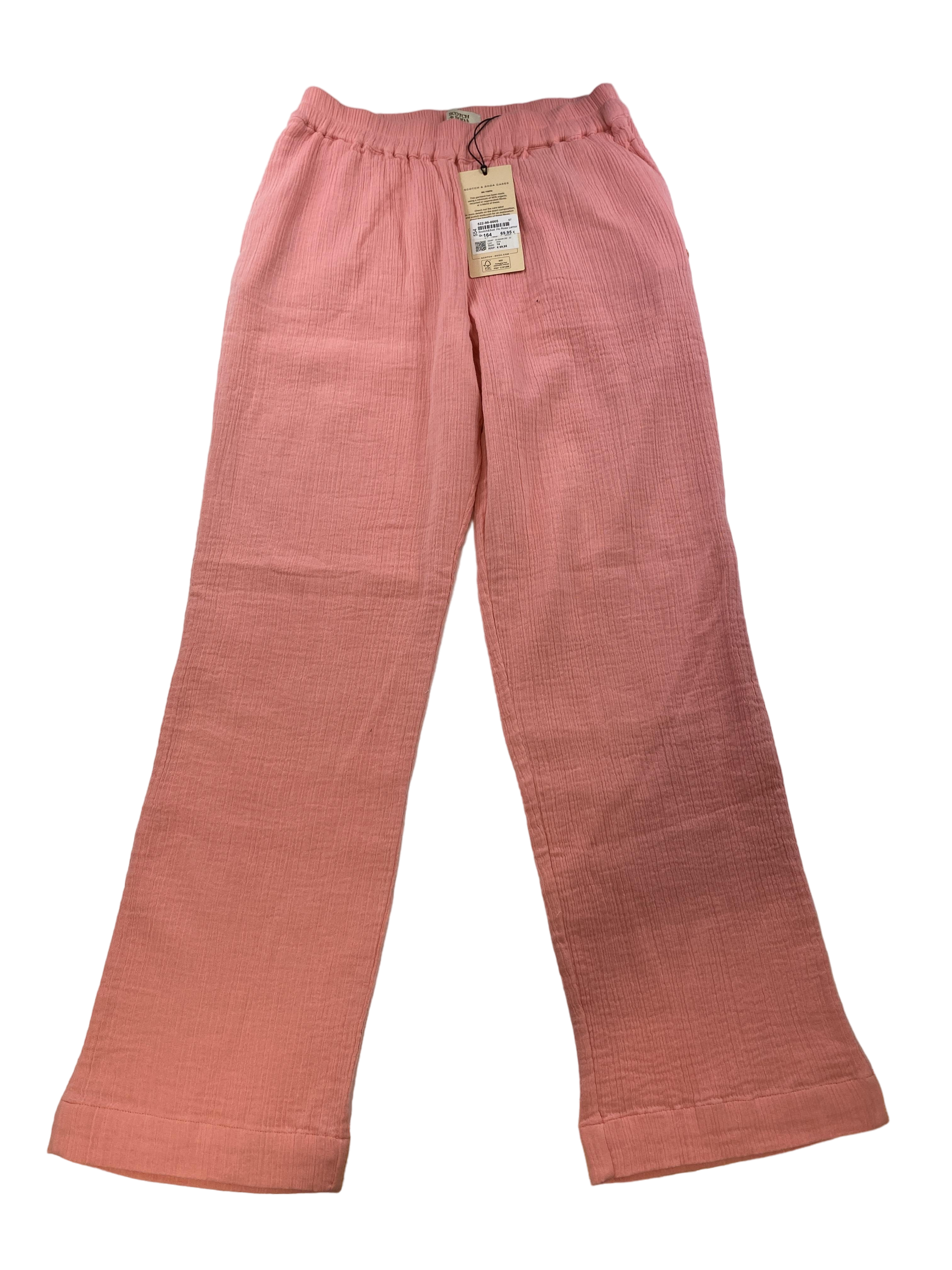 Stoffhosen Hosen & Jeans Kleidung Rosa Hose Front Image Last Season