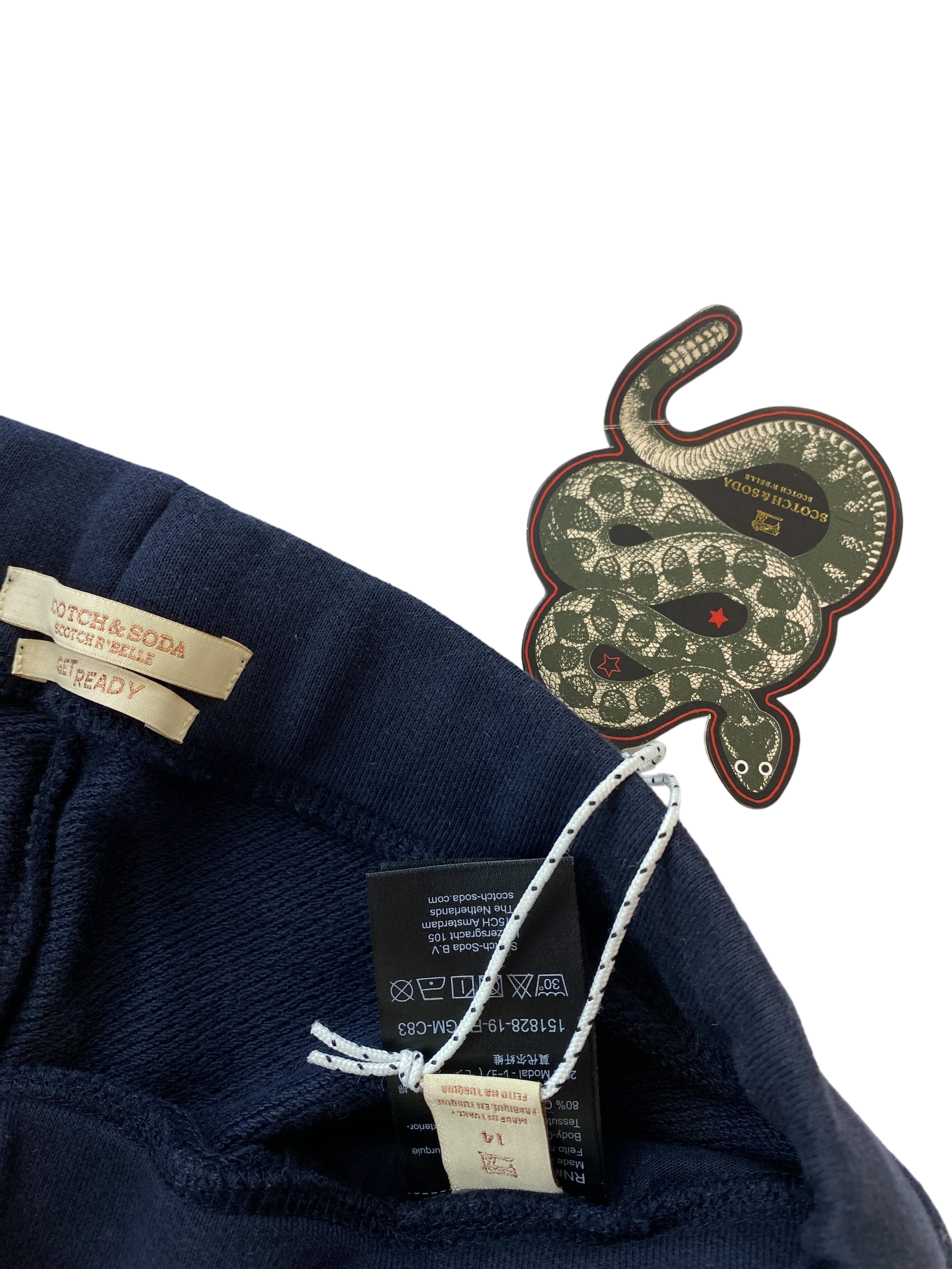 Jogginghosen Hosen & Jeans Kleidung Blaue Jogginghose Label Image Last Season