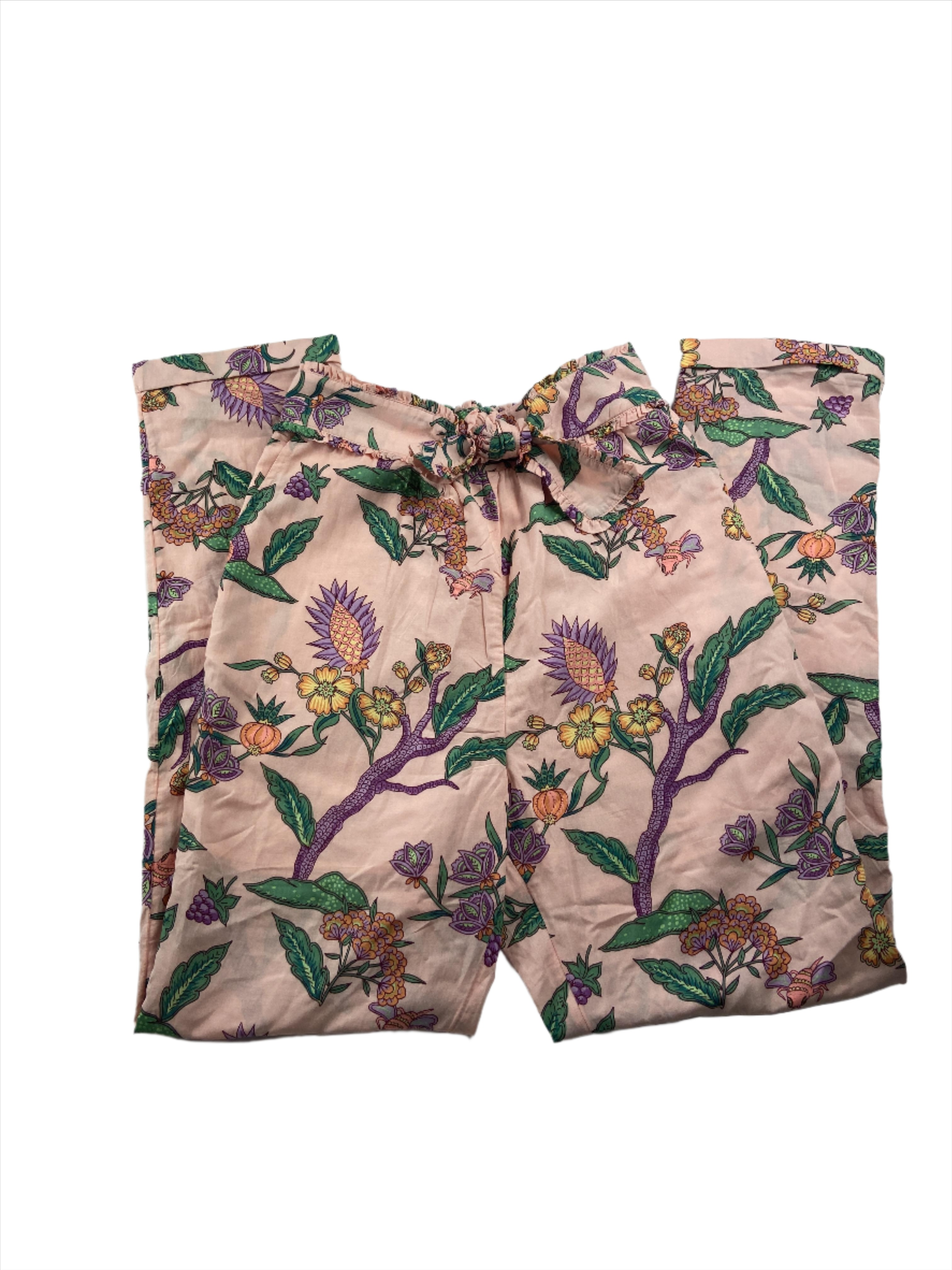 Stoffhosen Hosen & Jeans Kleidung Hose mit flower Print Front Image Last Season