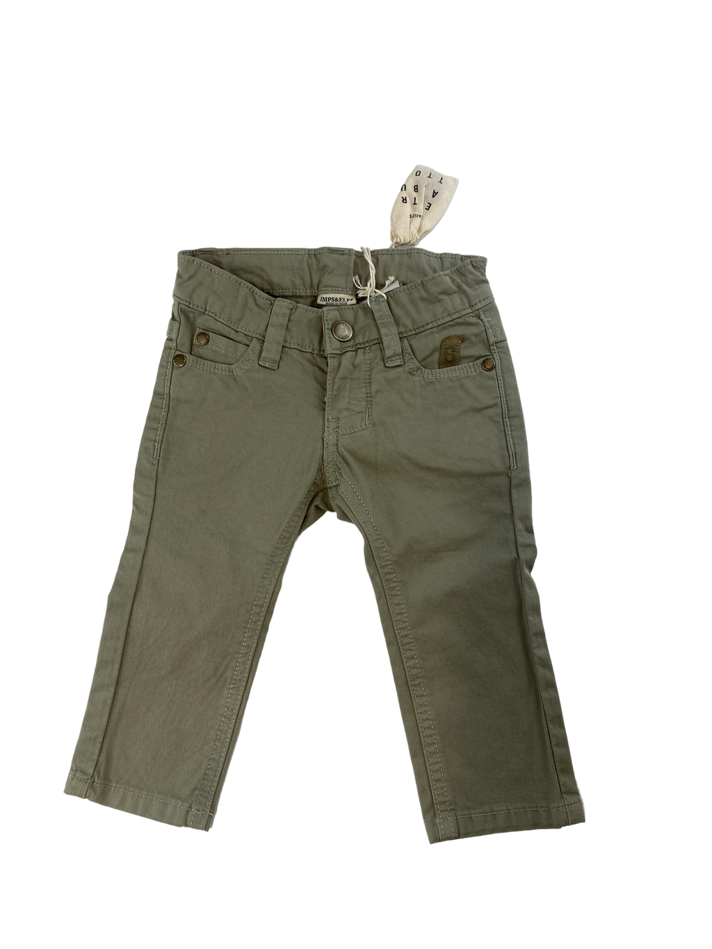 Jeans Hosen & Jeans Kleidung Hose grün Front Image Last Season