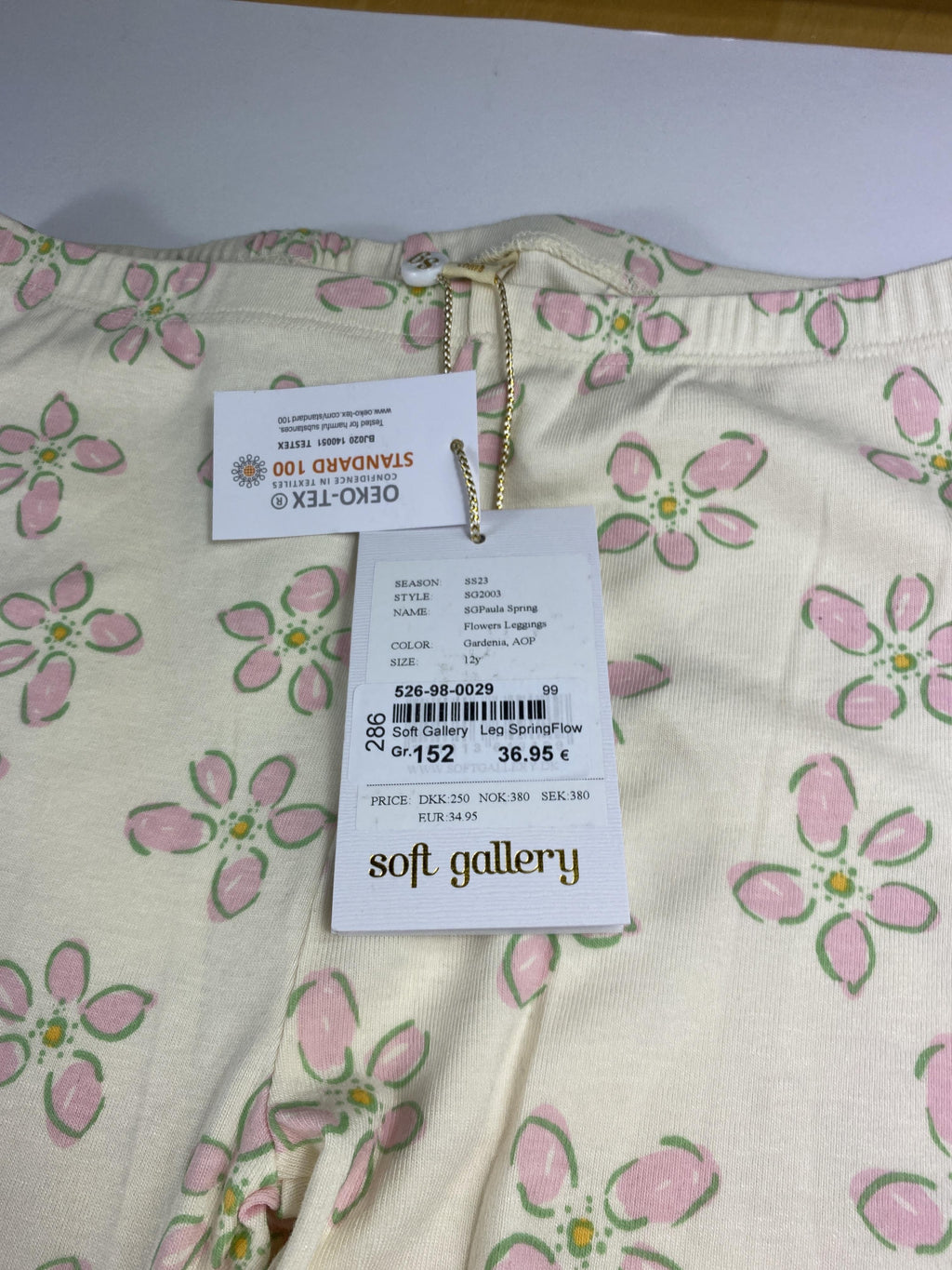 Leggings Hosen & Jeans Kleidung Leggings mit Blumen Rear Image Last Season