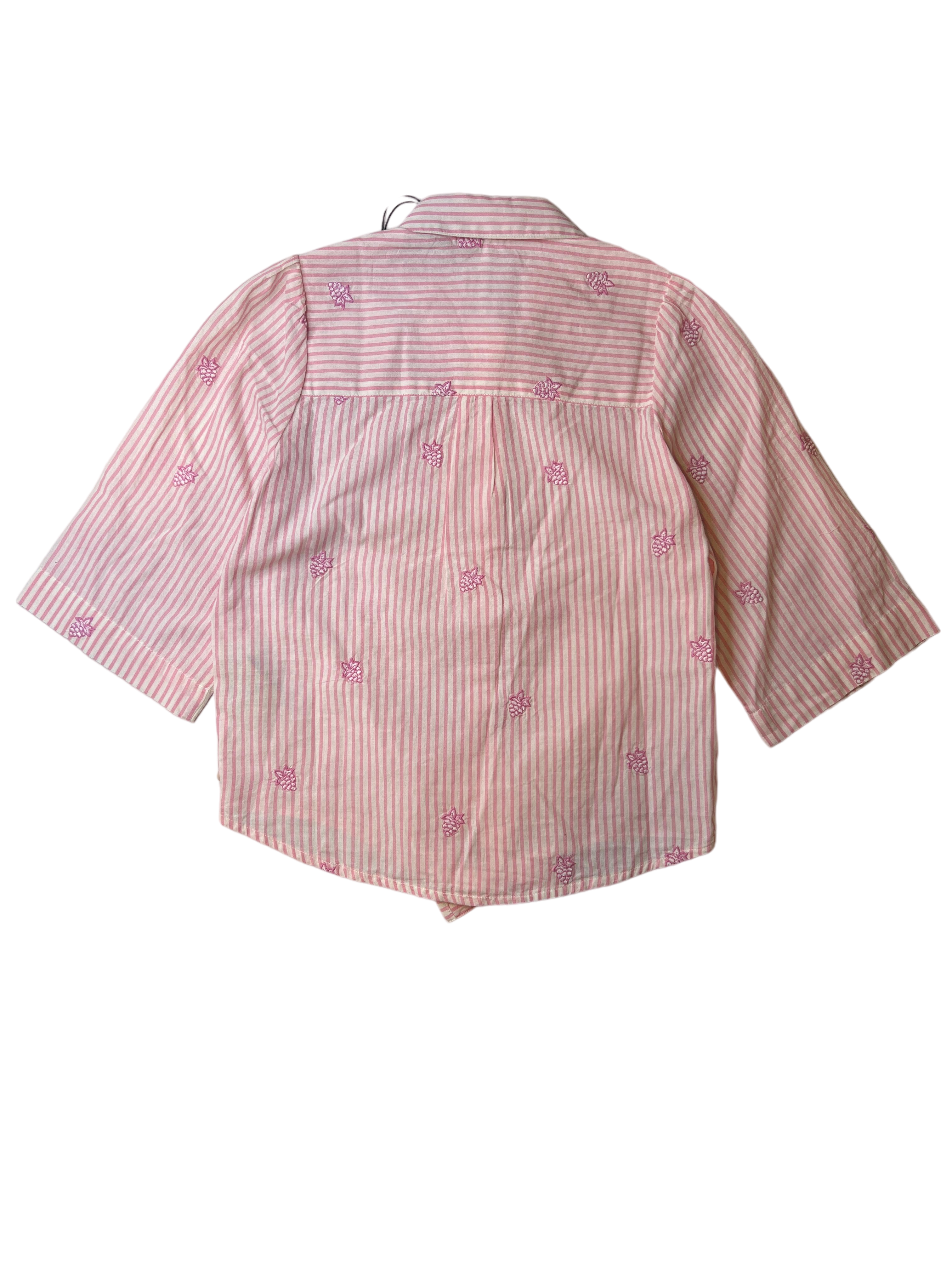 Hemden Hemden & Blusen Kleidung Bluse Himbeere Rear Image Last Season