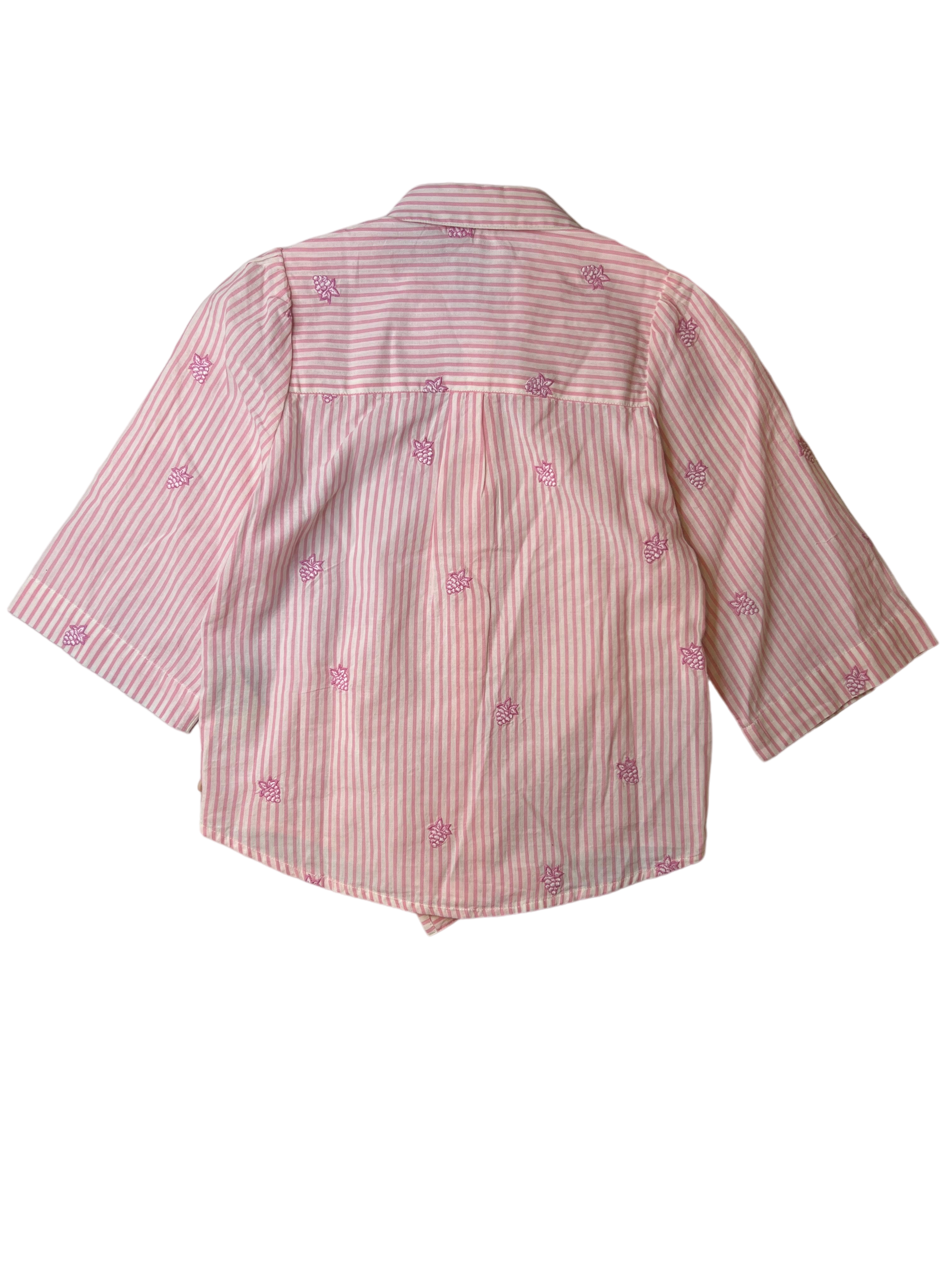 Hemden Hemden & Blusen Kleidung Bluse Himbeere Rear Image Last Season