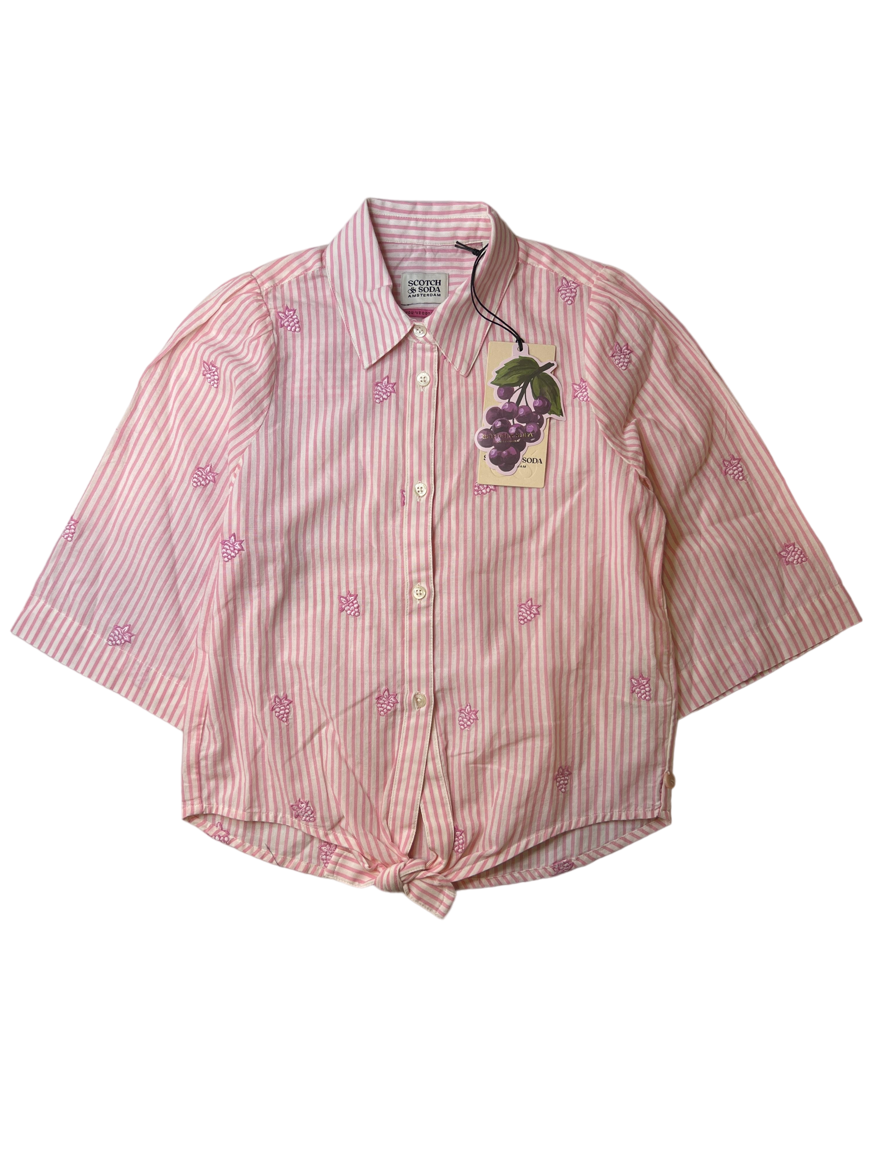 Hemden Hemden & Blusen Kleidung Bluse Himbeere Front Image Last Season