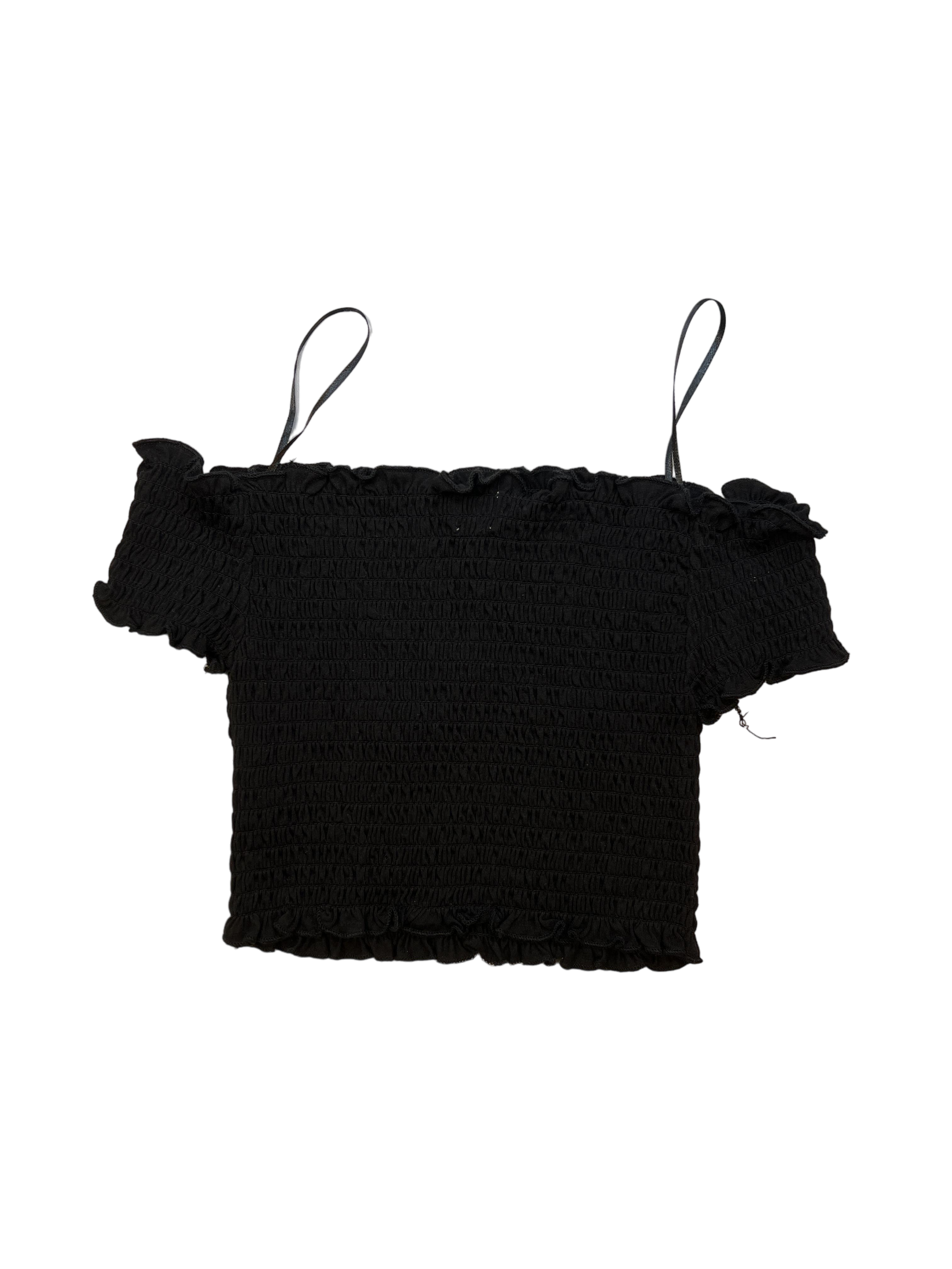 Tops T-Shirts & Tops Kleidung Schwarzes Top Rear Image Last Season