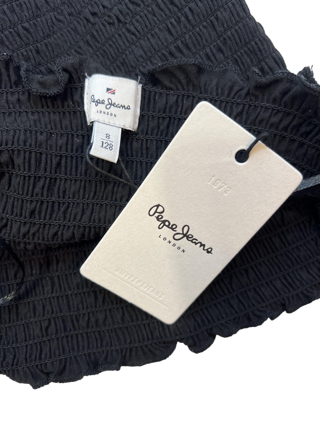 Tops T-Shirts & Tops Kleidung Schwarzes Top Label Image Last Season