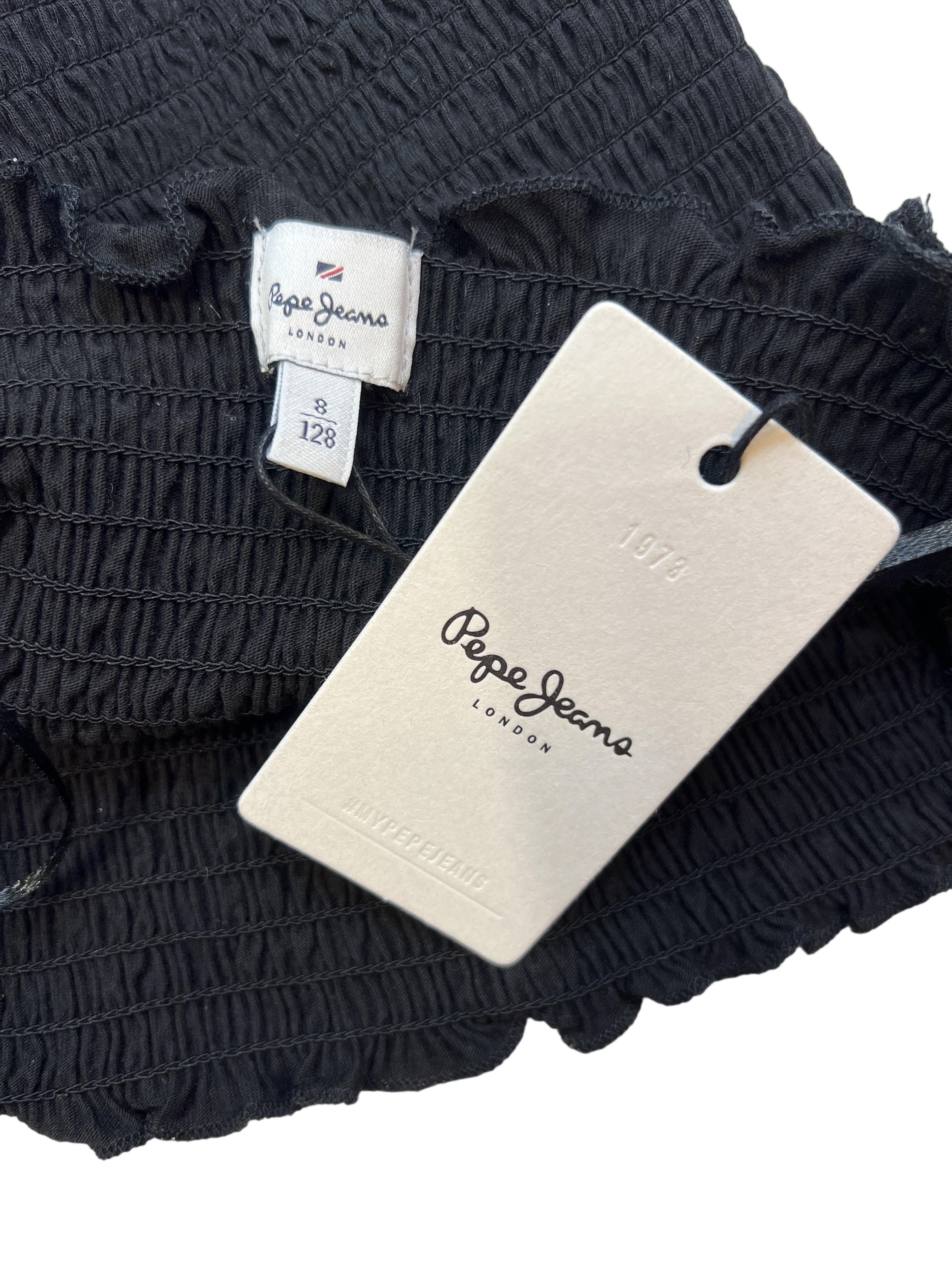 Tops T-Shirts & Tops Kleidung Schwarzes Top Label Image Last Season
