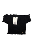 Tops T-Shirts & Tops Kleidung Schwarzes Top Front Image Last Season