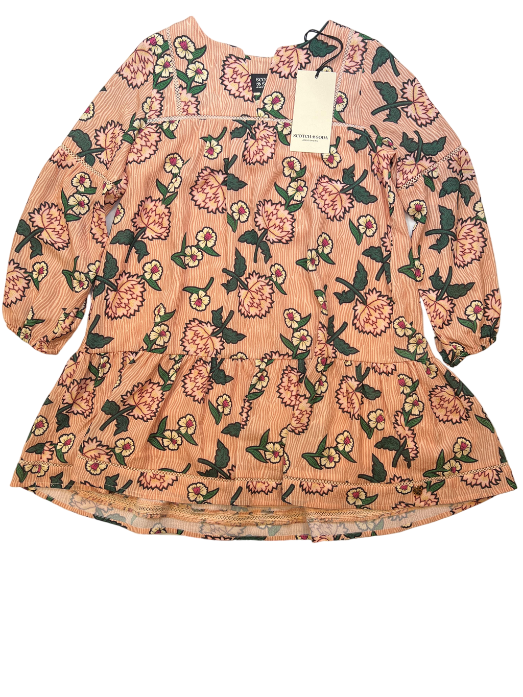 Kleider Kleider & Röcke Kleidung Blumen Kleid Front Image Last Season