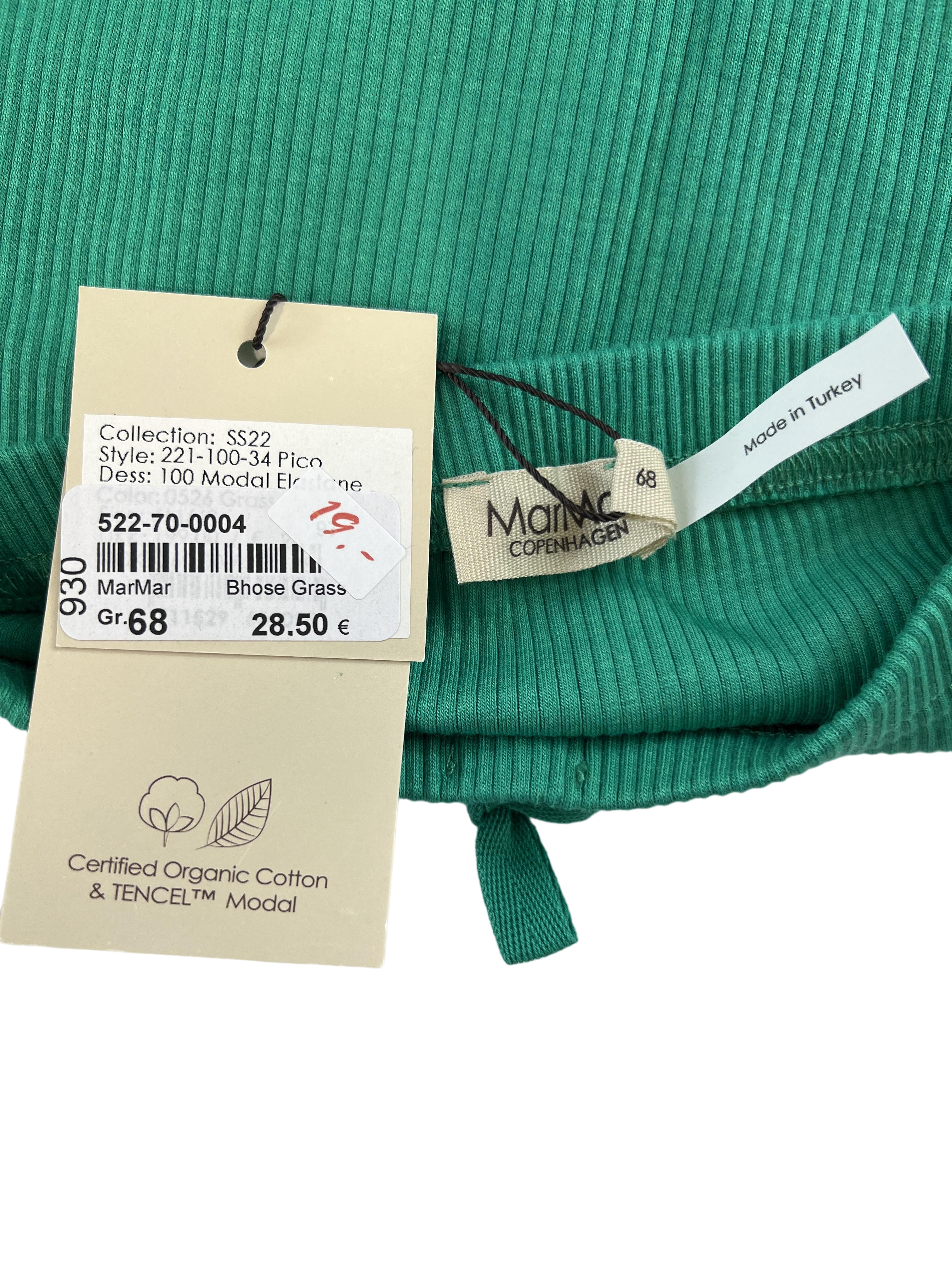 Stoffhosen Hosen & Jeans Kleidung Grüne Stoffhose Label Image Last Season