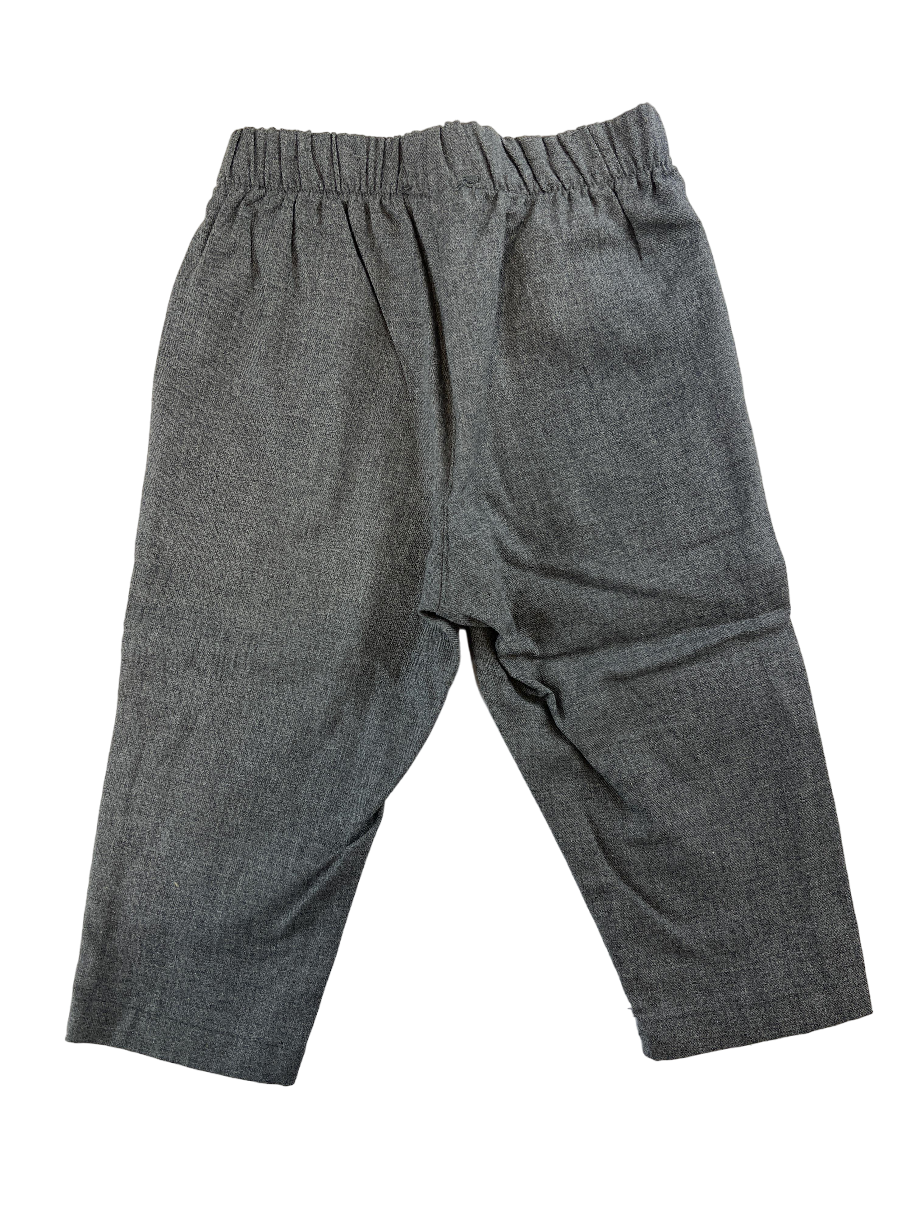Stoffhosen Hosen & Jeans Kleidung Graue Stoffhose Rear Image Last Season