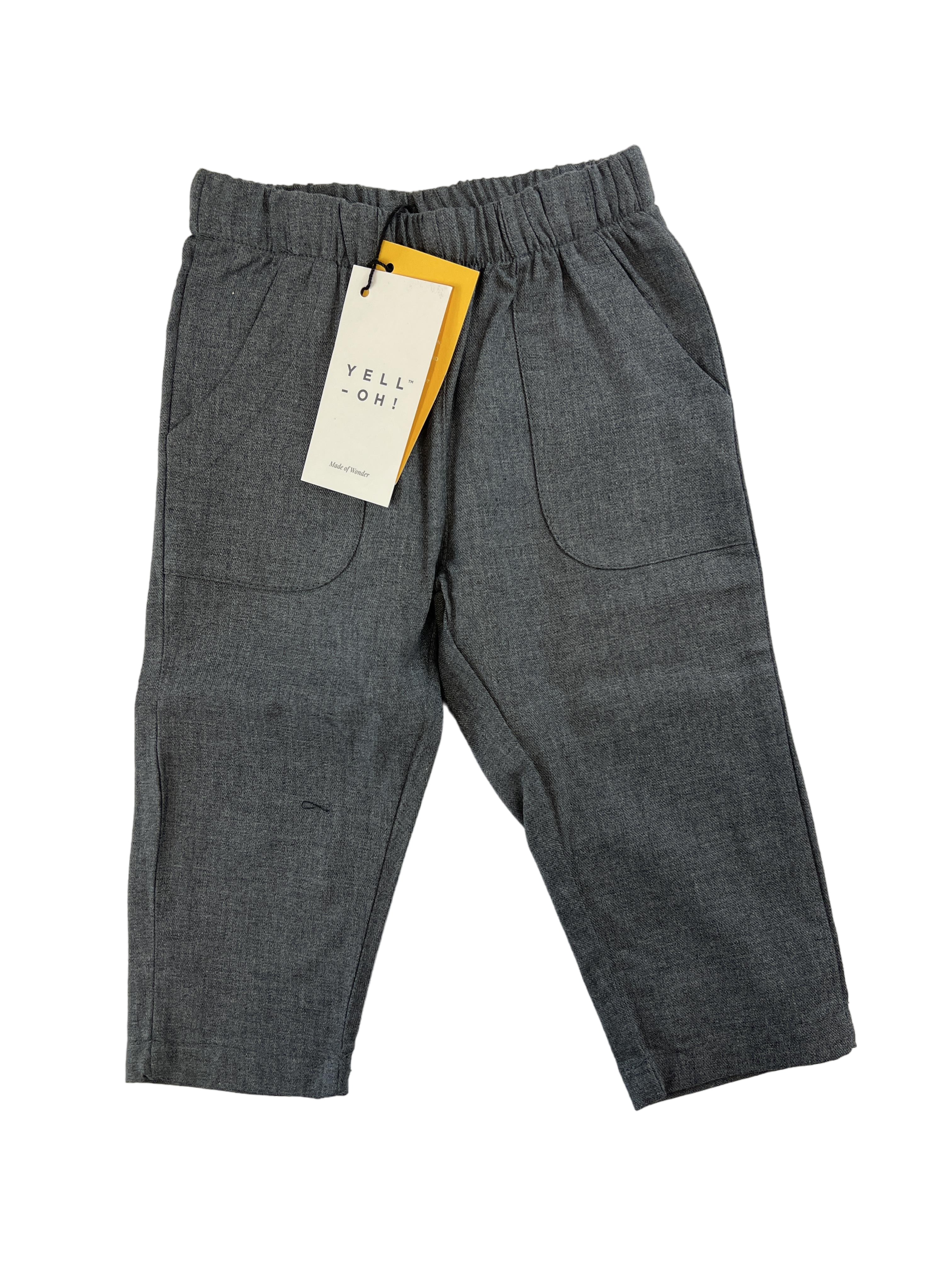 Stoffhosen Hosen & Jeans Kleidung Graue Stoffhose Front Image Last Season