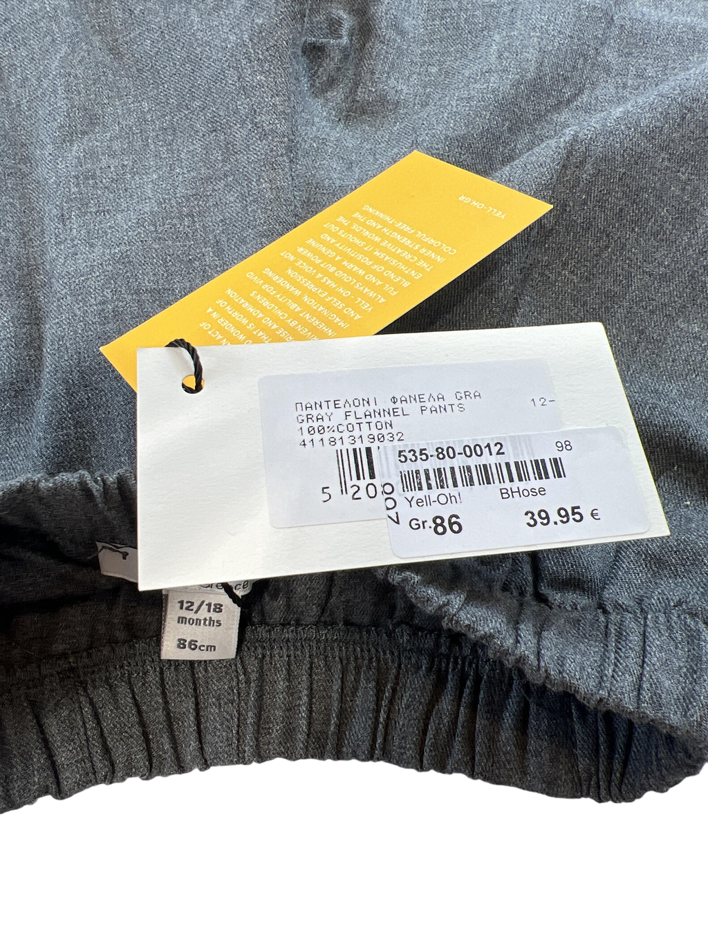 Stoffhosen Hosen & Jeans Kleidung Graue Stoffhose Label Image Last Season