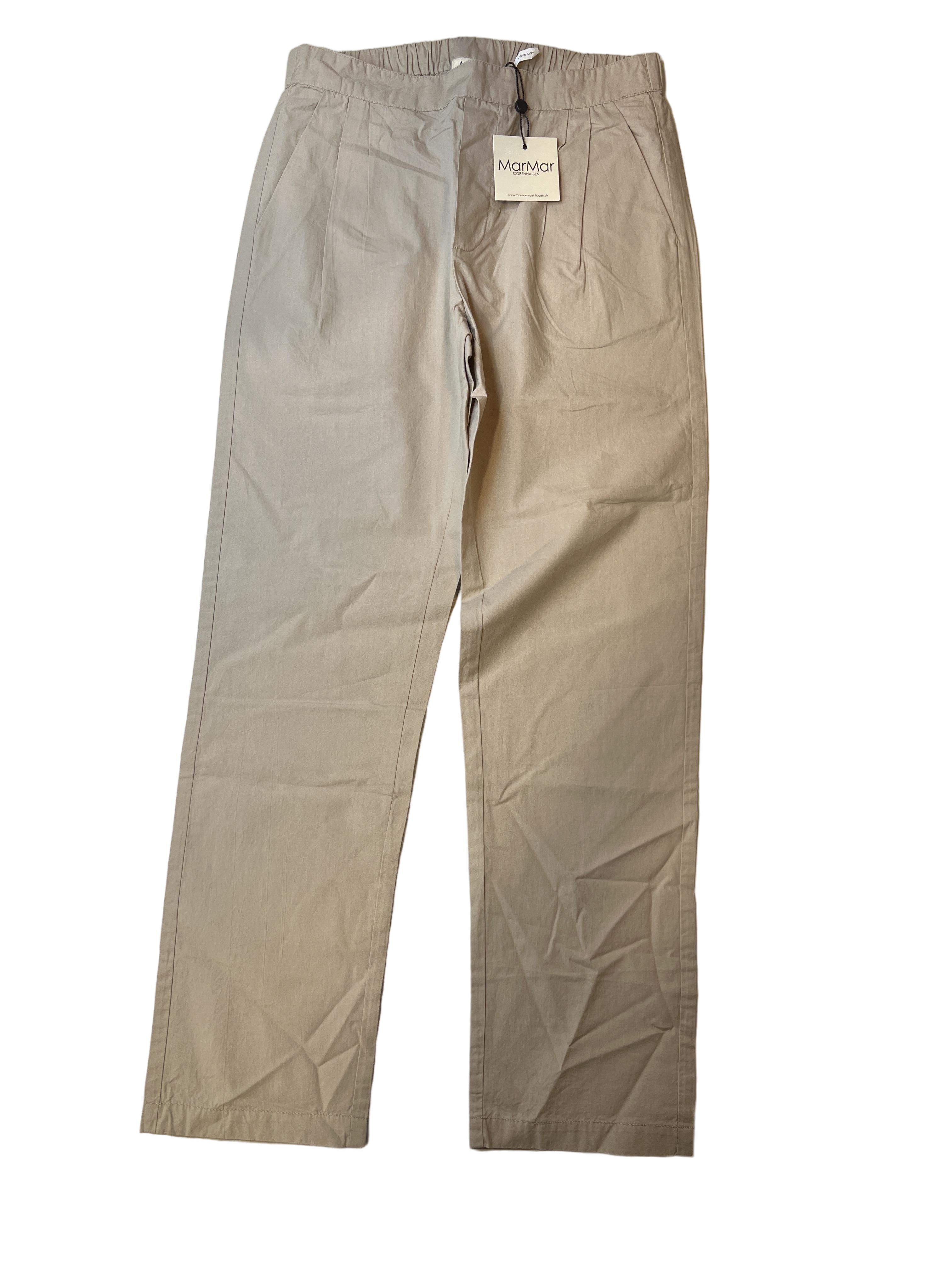 Stoffhosen Hosen & Jeans Kleidung Beige Stoffhose Front Image Last Season